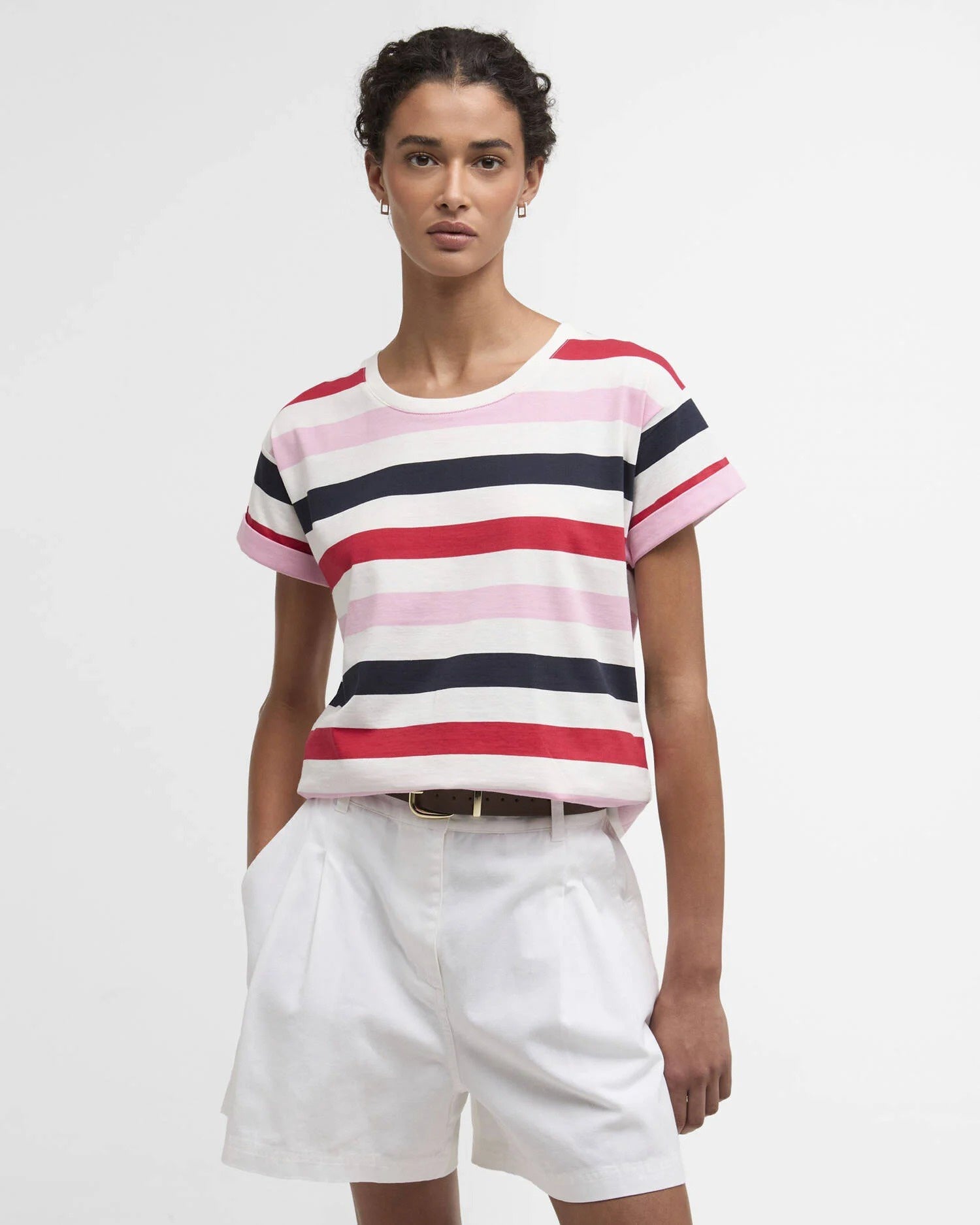 Lyndale T-Shirt - Poppy Red Multi