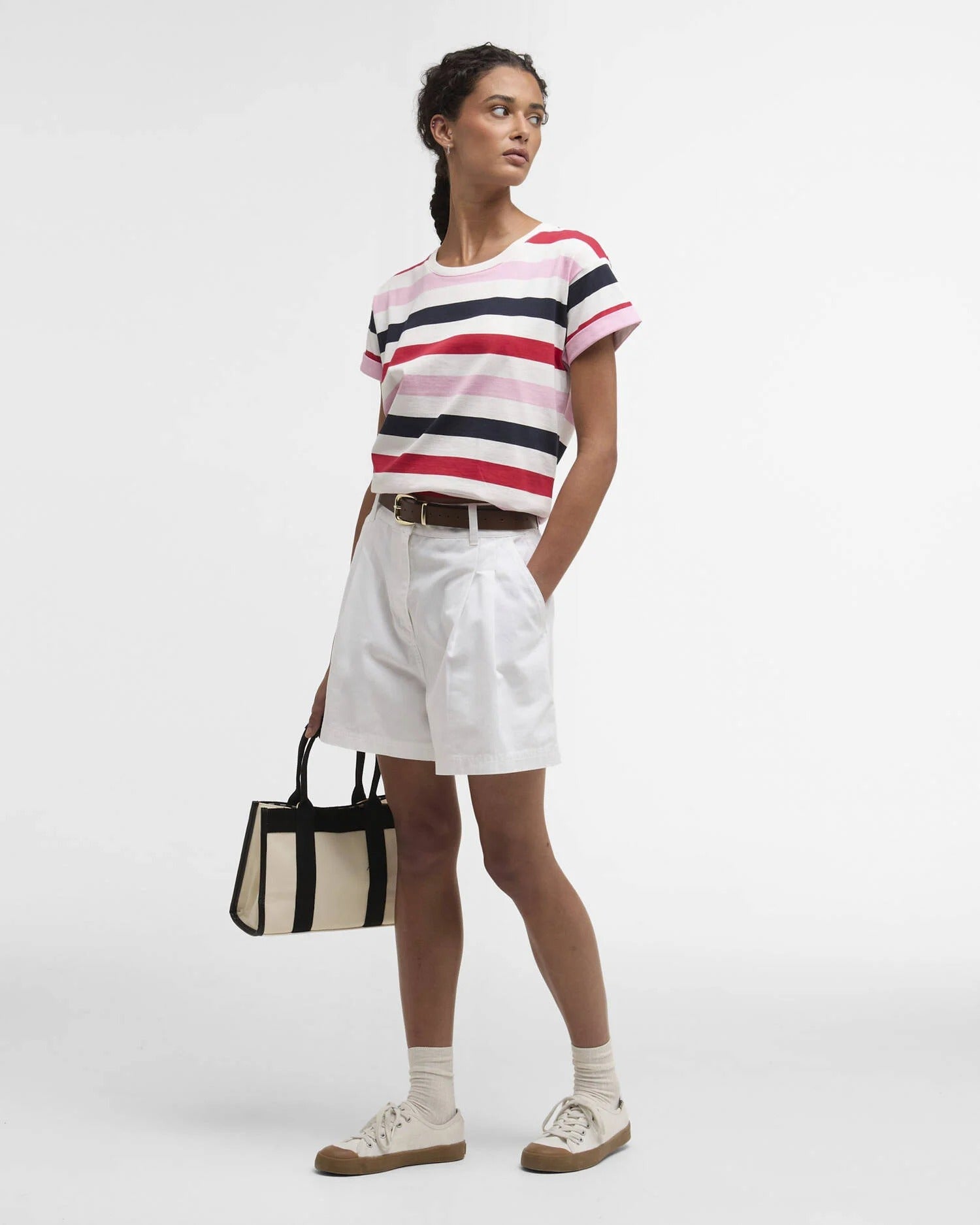 Lyndale T-Shirt - Poppy Red Multi