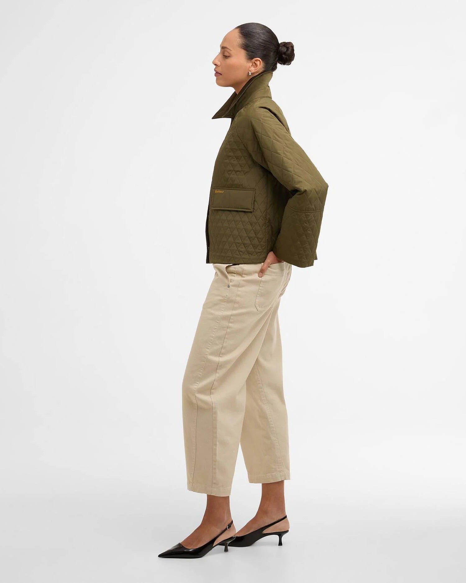 Kirby Quilted Jacket - Ivy Green/Ancient