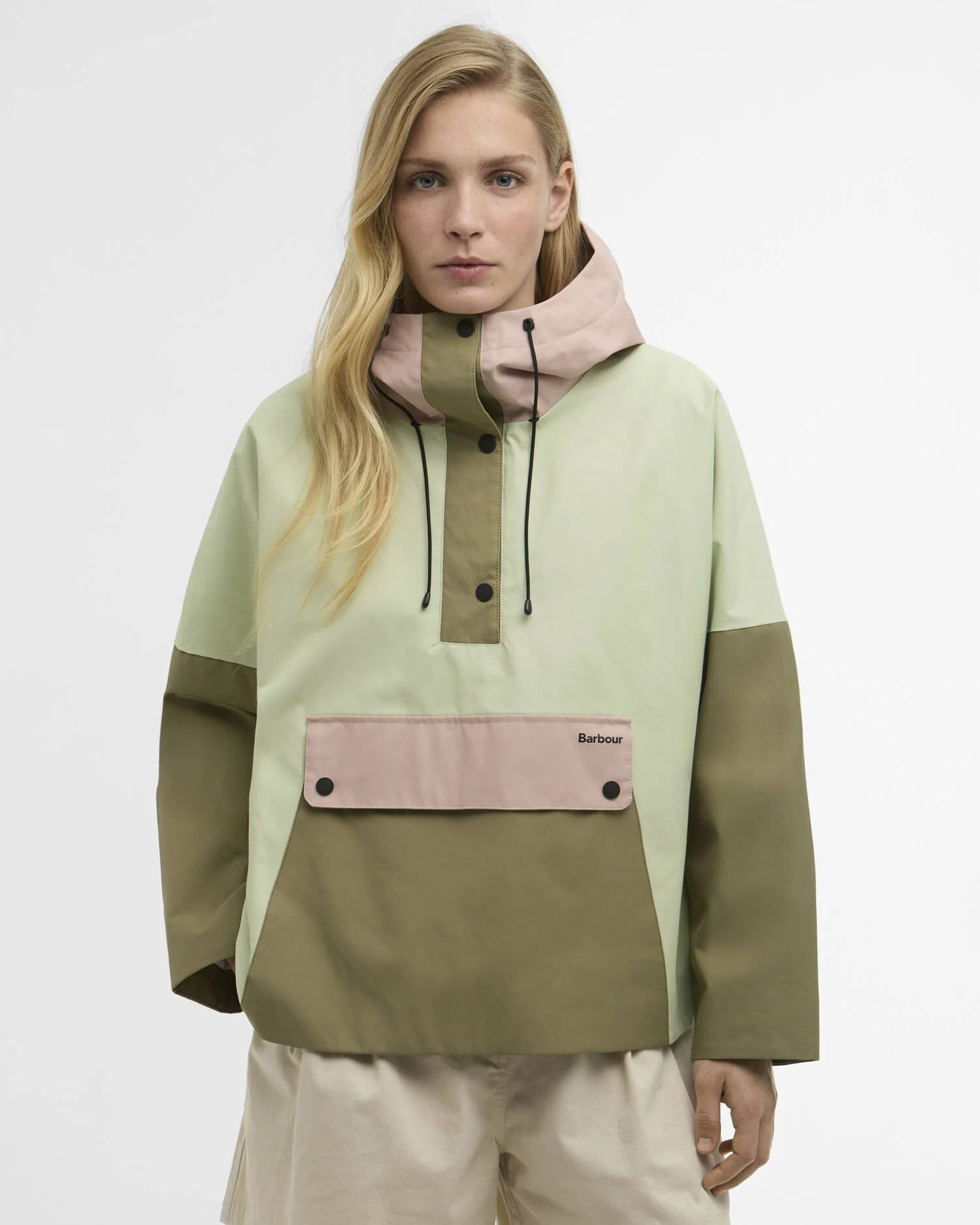 Bedafell Showerproof Jacket - Spring Green / Gardenia / Bleached Olive
