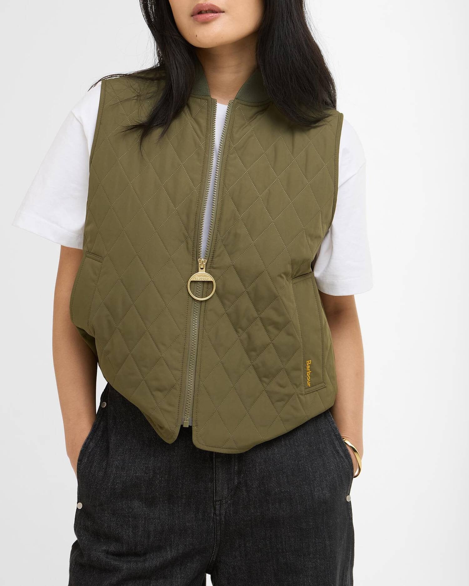 Roeburn Gilet - Ivy Green/Ancient