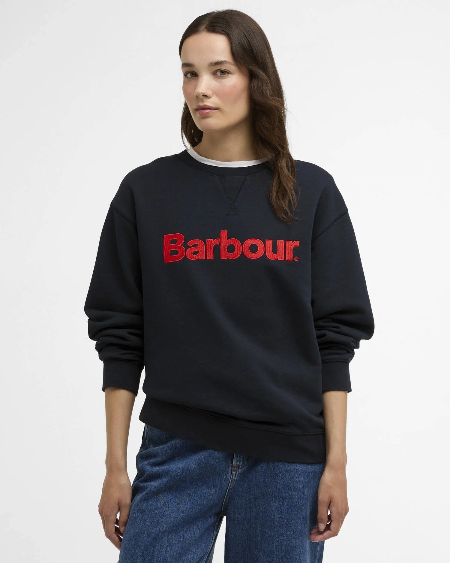 Hartland Logo Sweatshirt - Navy