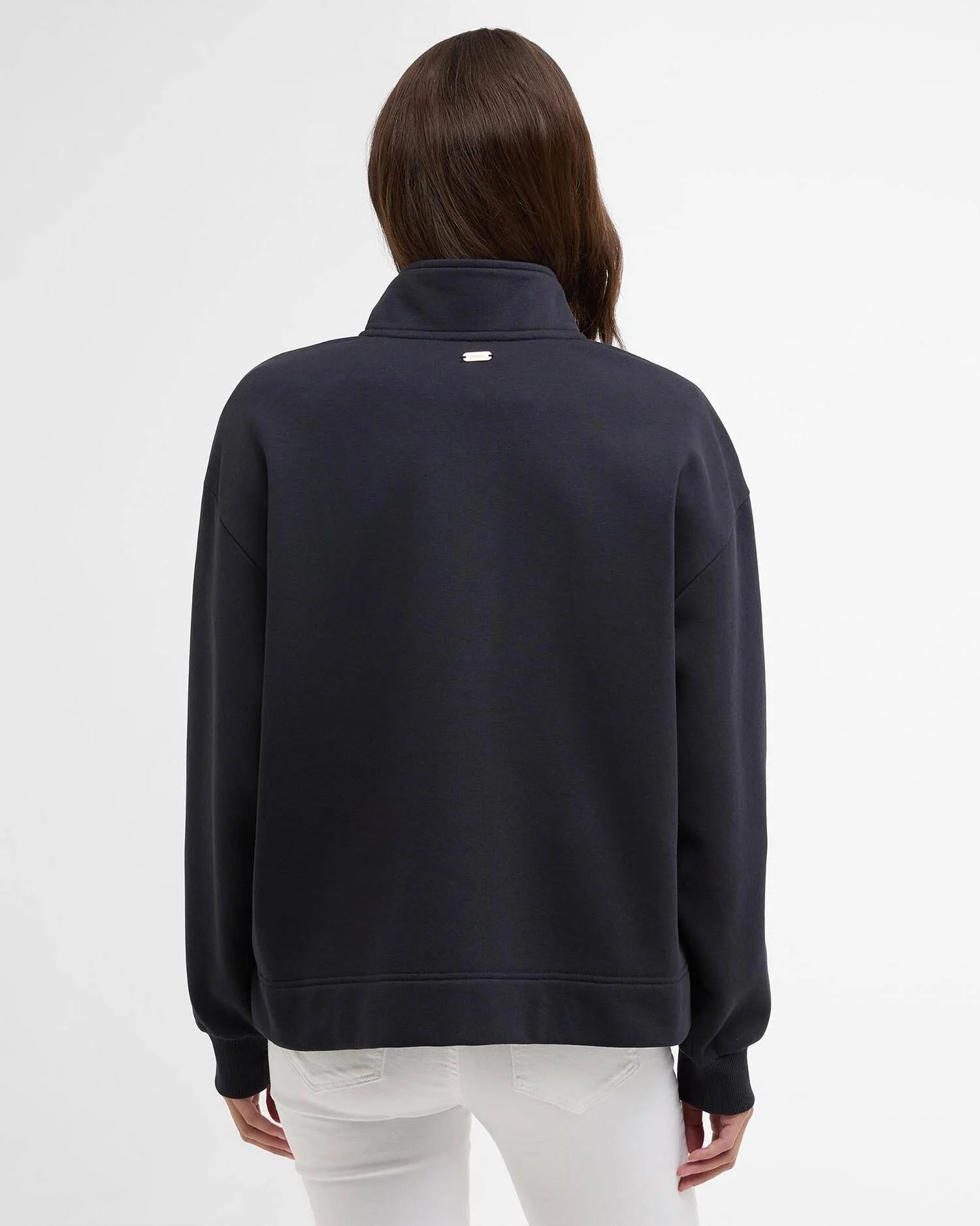 Zaria Quarter-Zip Jumper - Dark Navy