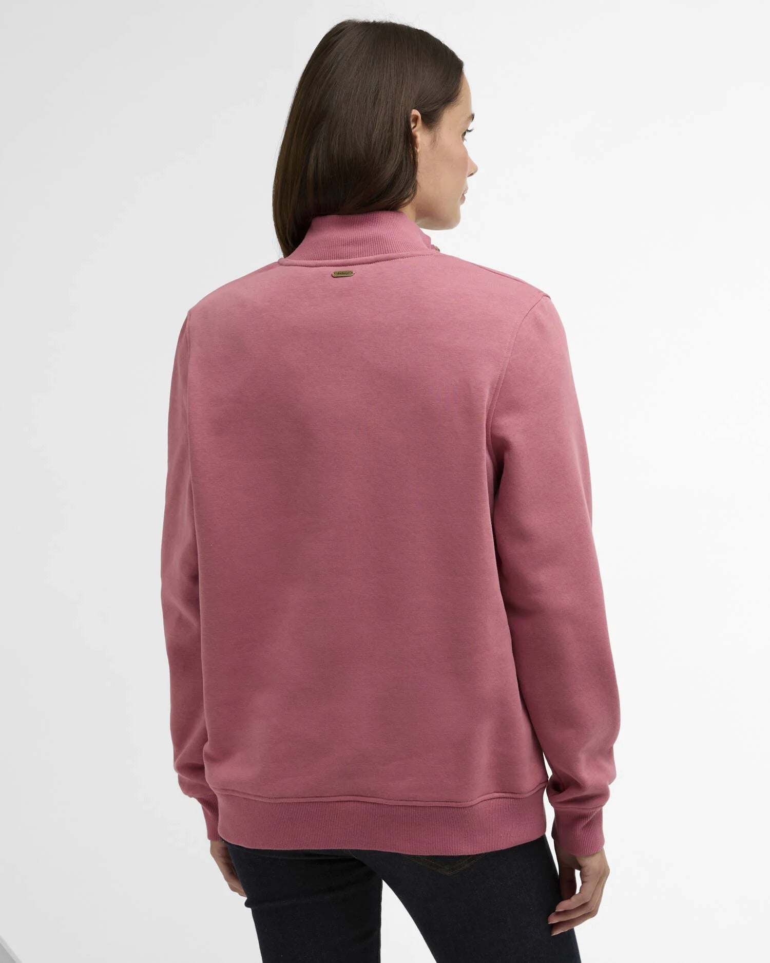 Cynthia Quarter-Zip Jumper - Wildberry