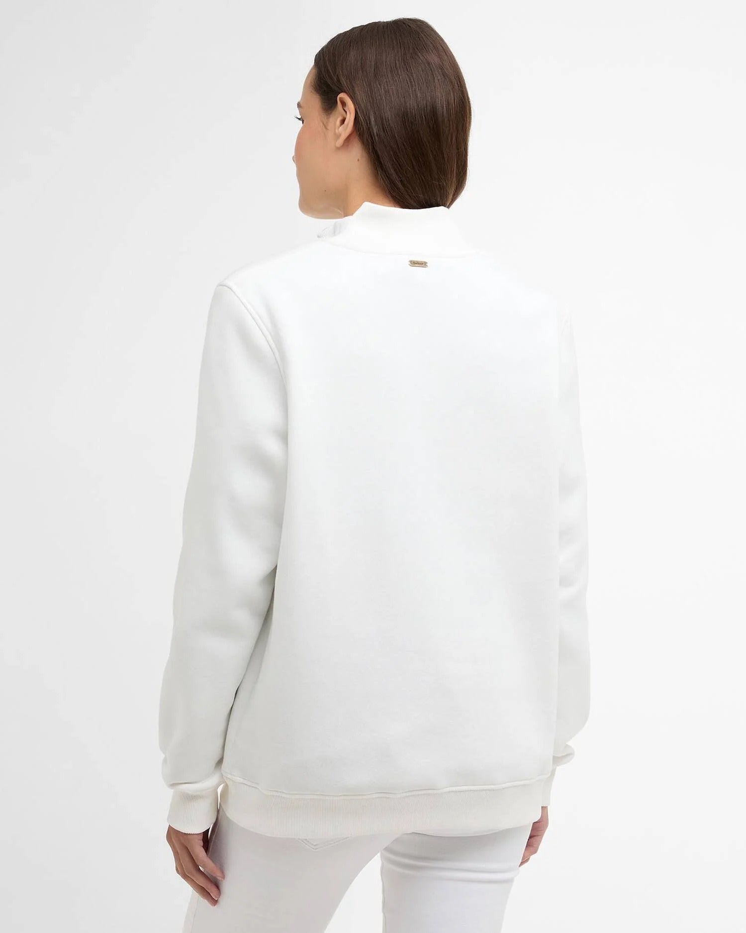 Cynthia Quarter-Zip Jumper - Cloud