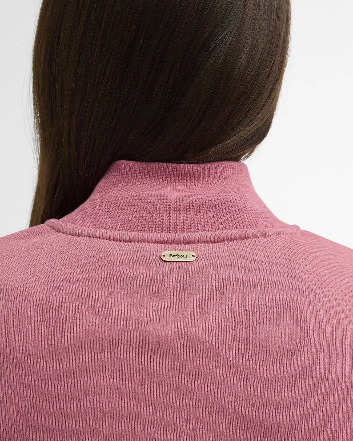 Cynthia Quarter-Zip Jumper - Wildberry