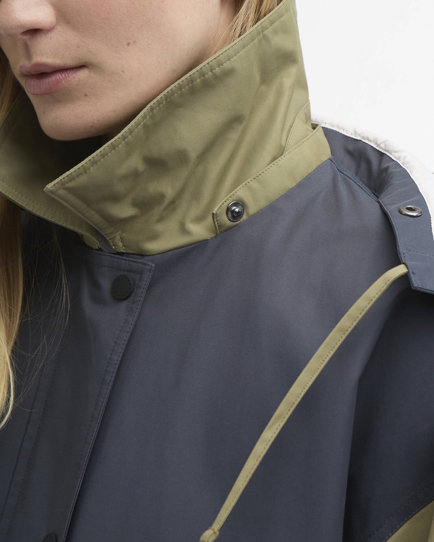 Blearigg Showerproof Jacket - Dusk Grey / Gardenia / Bleached Olive / Lilac Ash