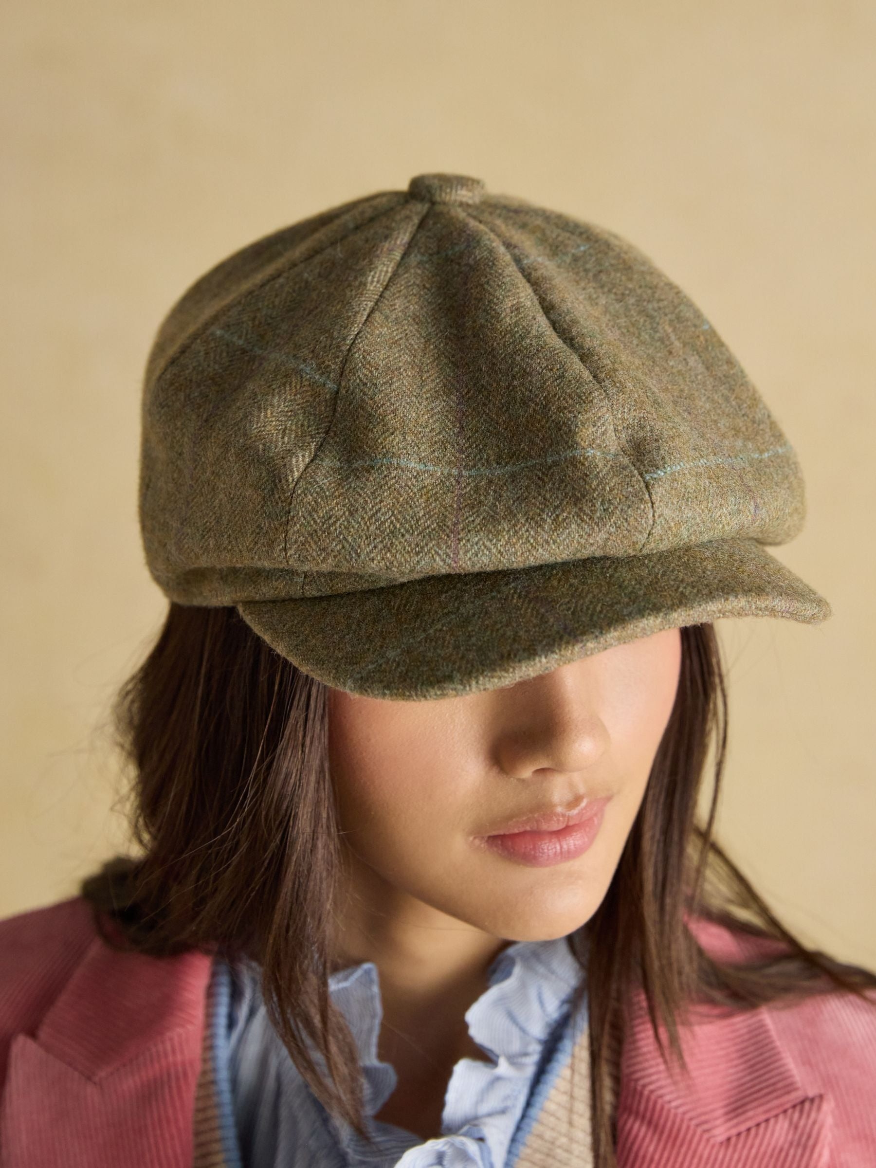 Harrogate Green Baker Boy Hat