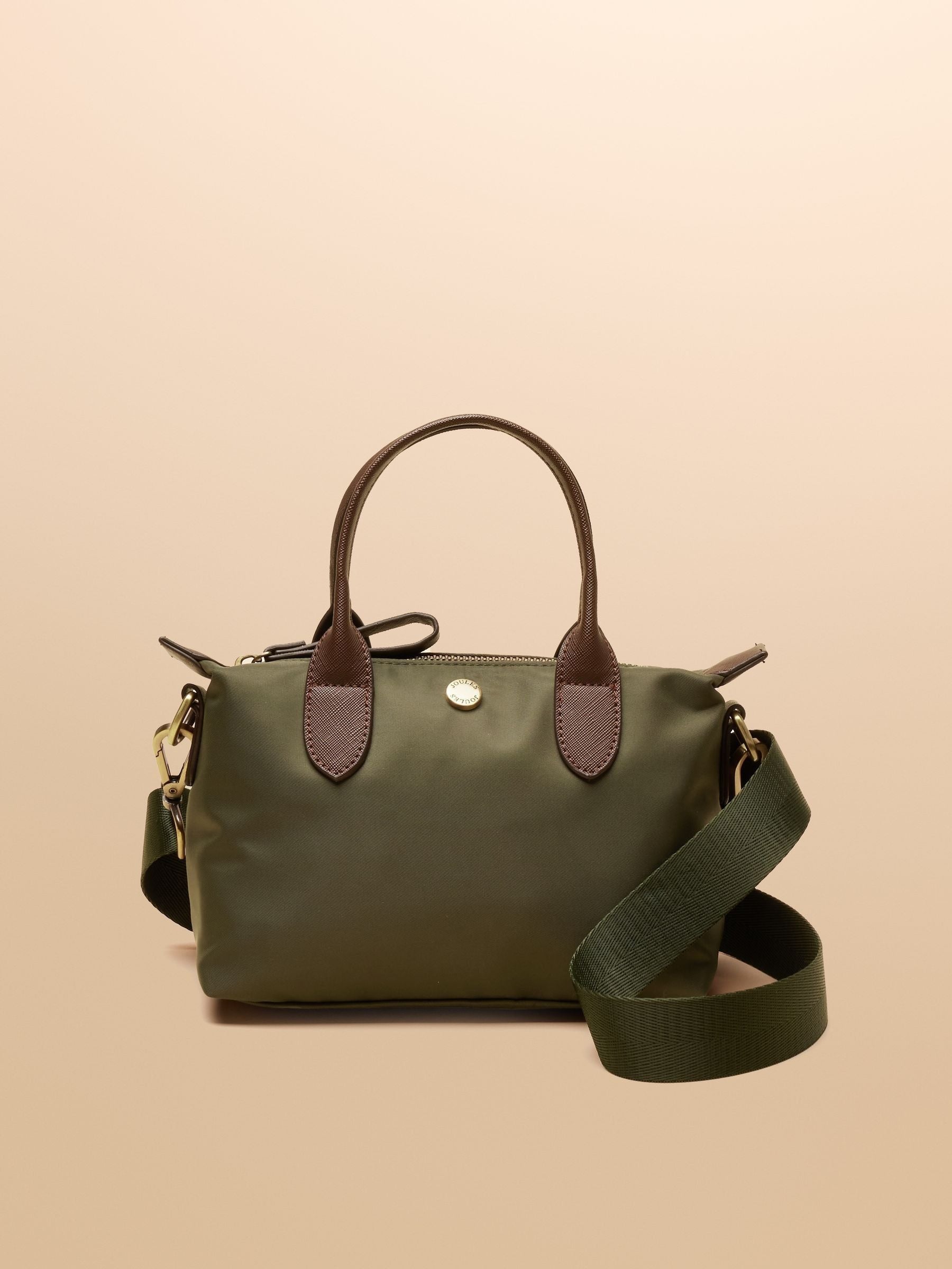 Edie Khaki Green Crossbody Bag