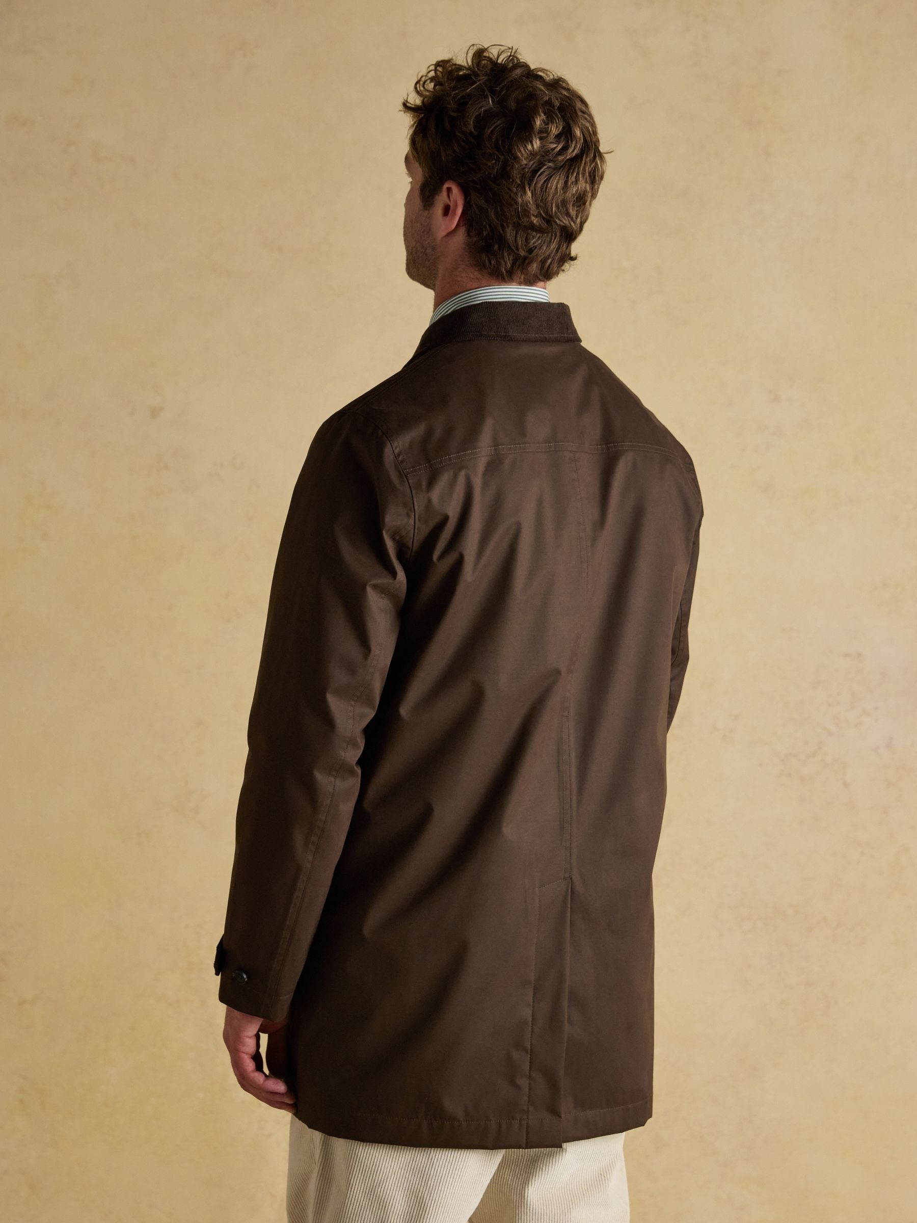 Sandford Brown Waterproof Raincoat