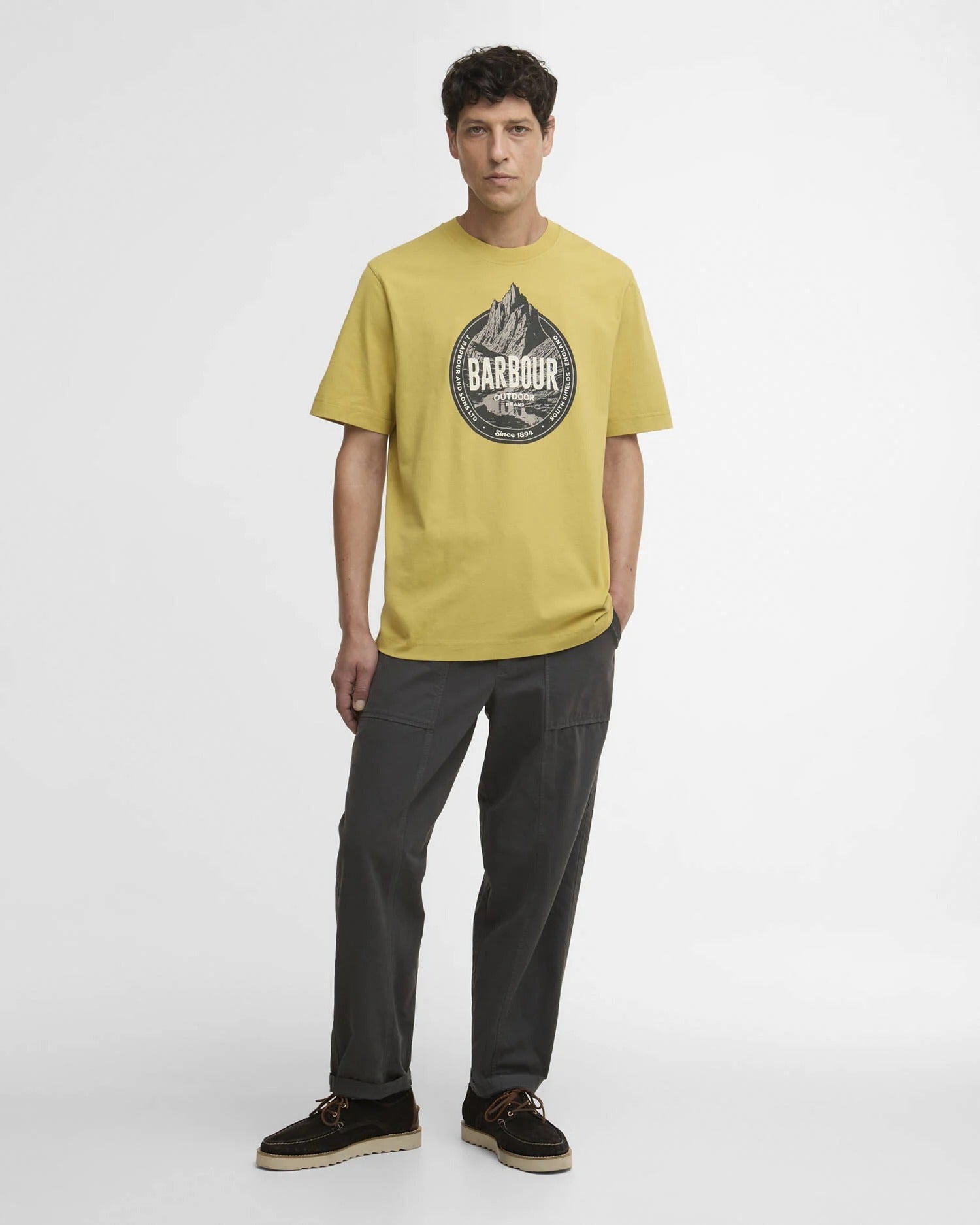 Basswood Relaxed T-Shirt - Burnished Gold