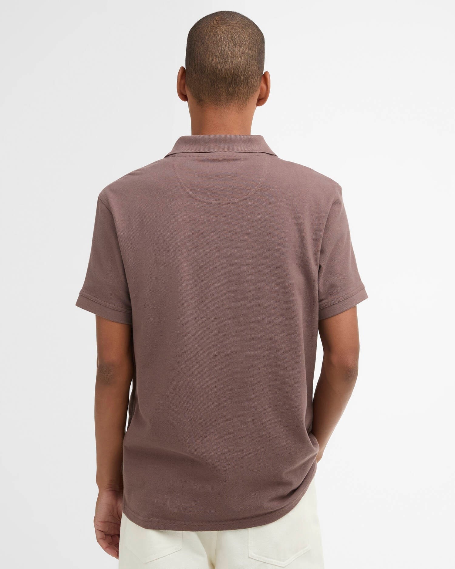 Sports Short-Sleeved Polo Shirt - Peppercorn