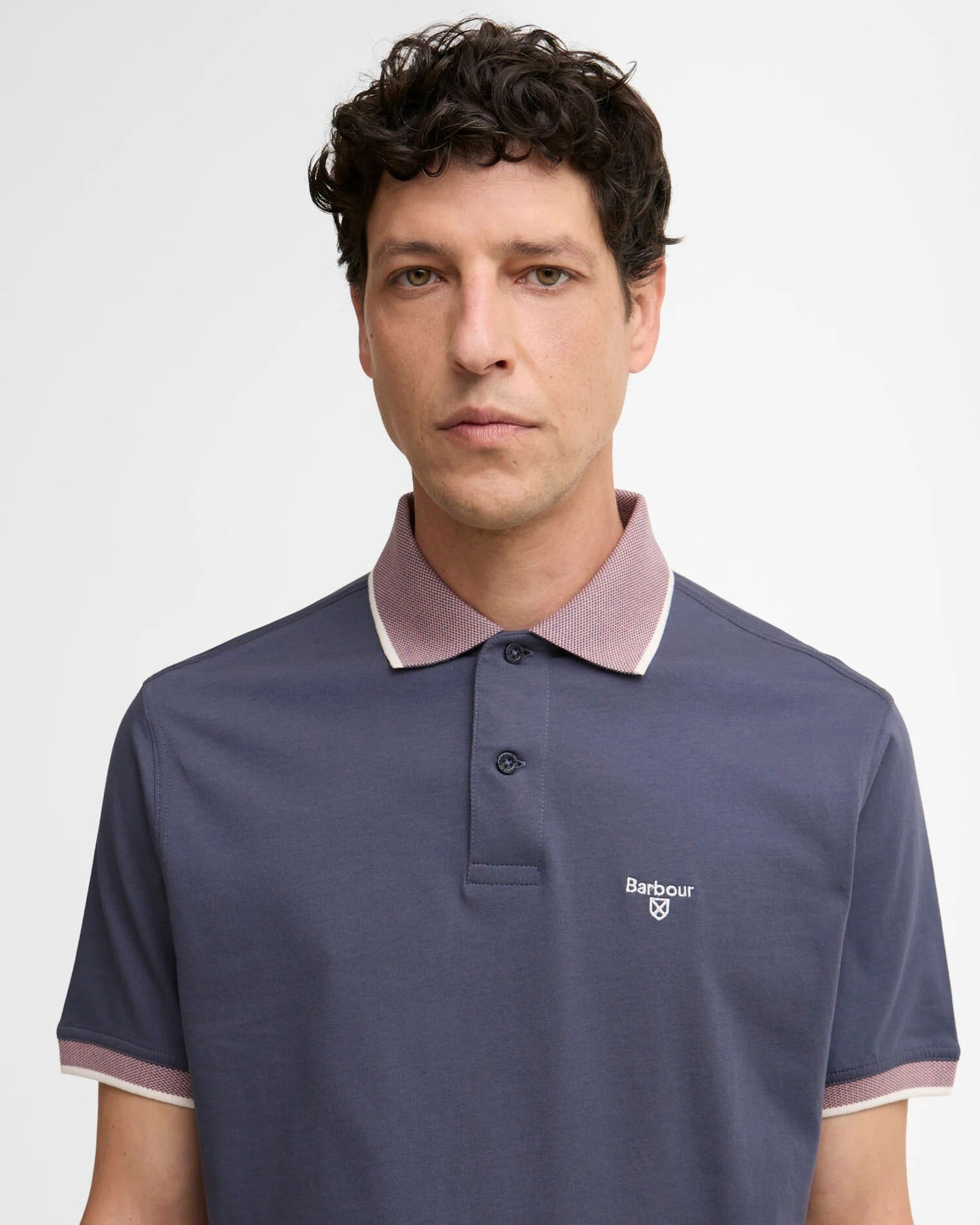 Cornsay Short-Sleeved Polo Shirt - Washed Navy
