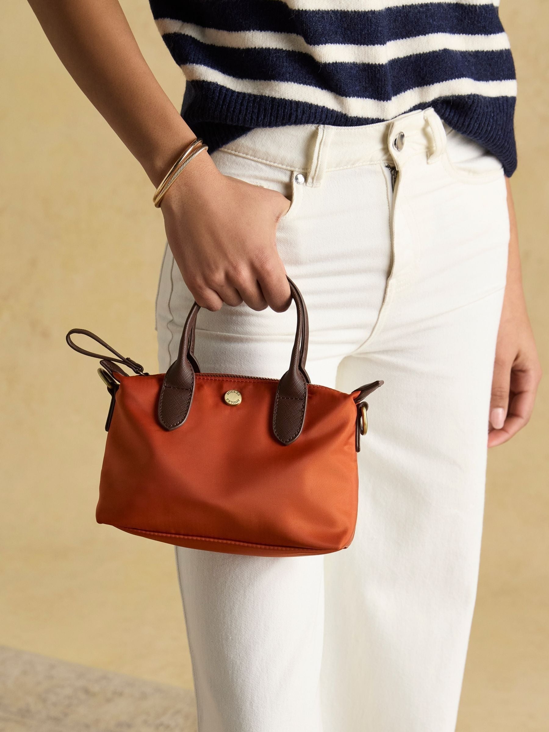 Edie Orange Crossbody Bag
