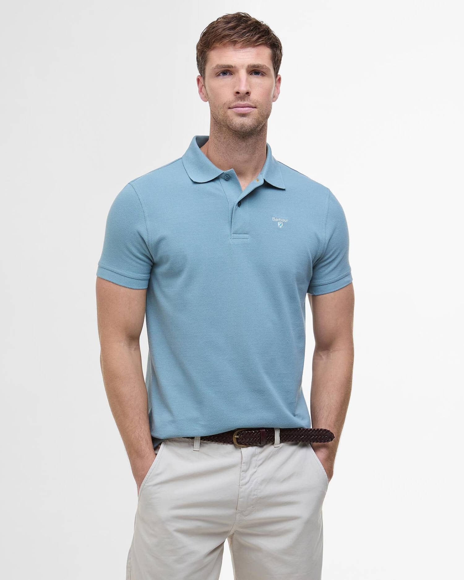 Sports Short-Sleeved Polo Shirt - Lead