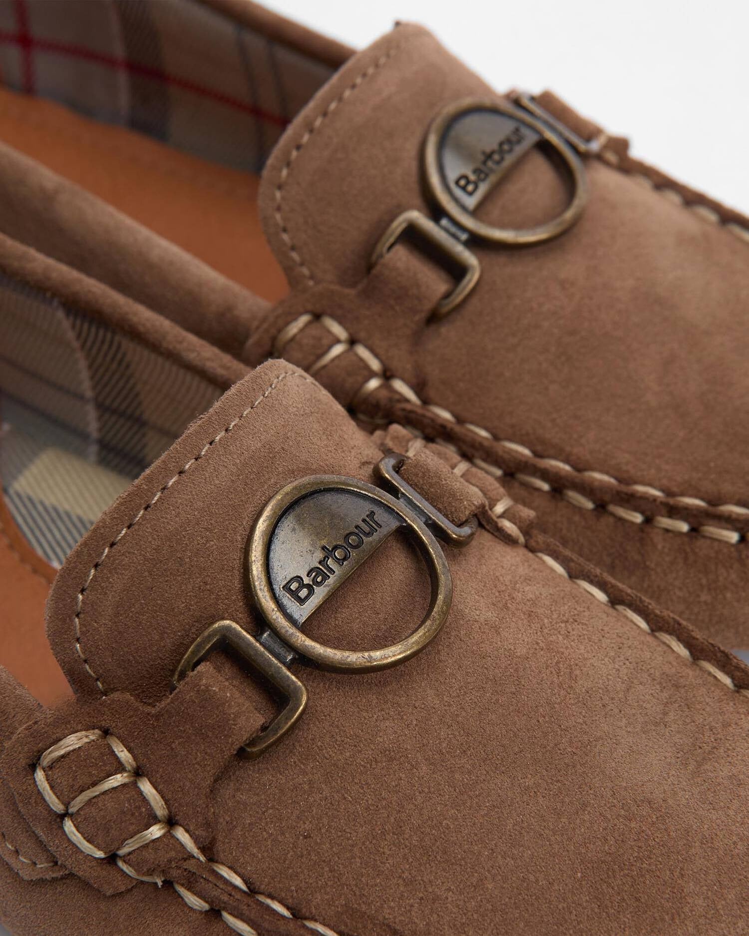 Laire Driving Shoes - Light Trench Suede