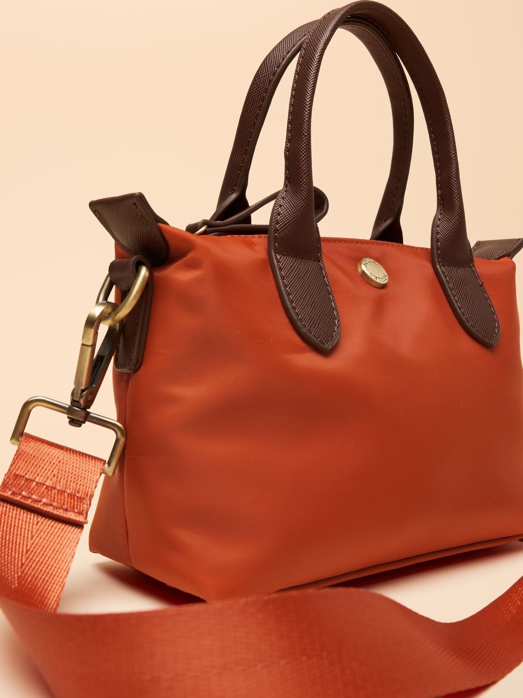 Edie Orange Crossbody Bag