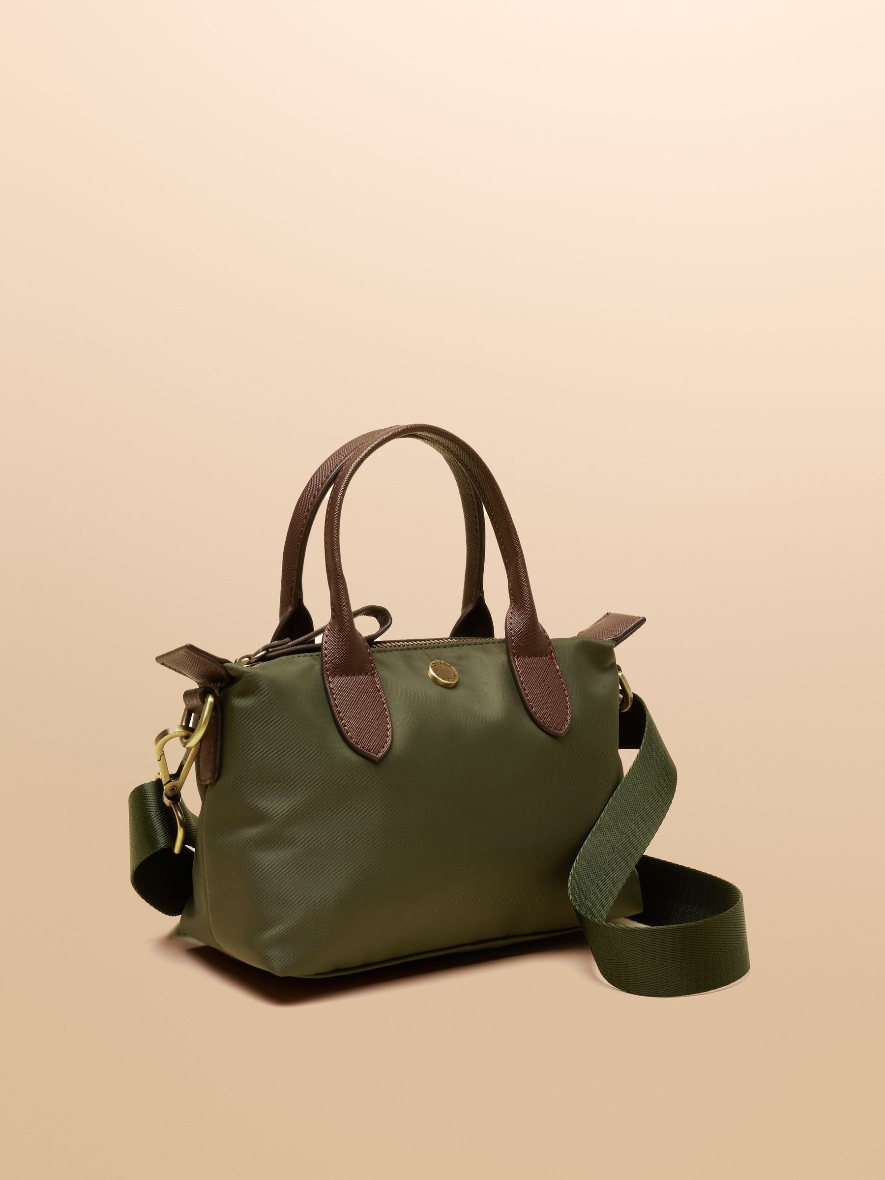 Edie Khaki Green Crossbody Bag