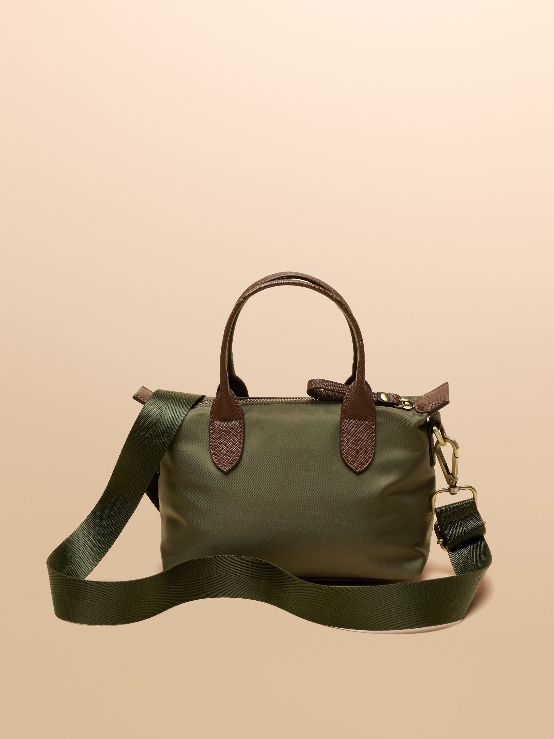 Edie Khaki Green Crossbody Bag