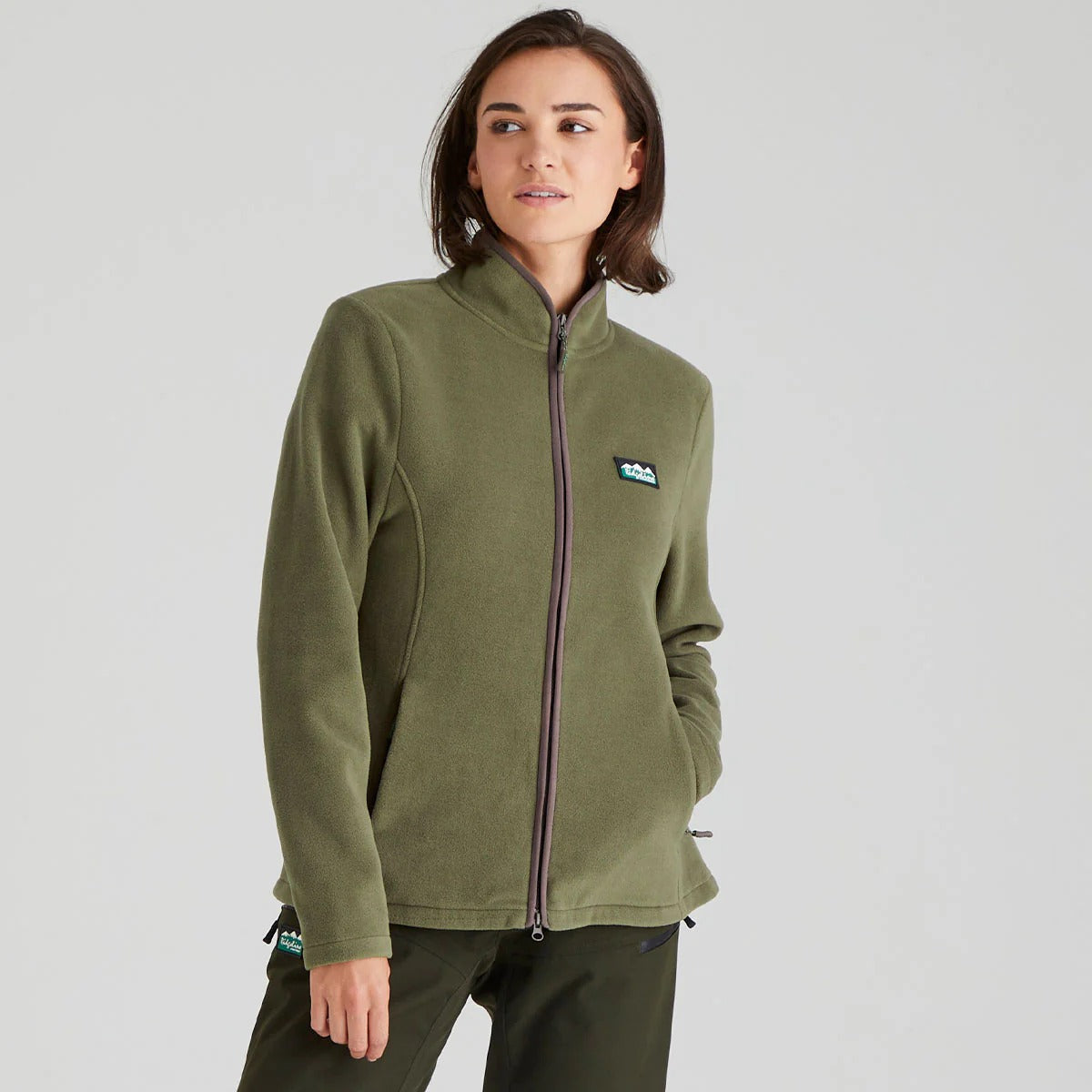 Women's Brenna Fleece Jacket - Ivy Green
