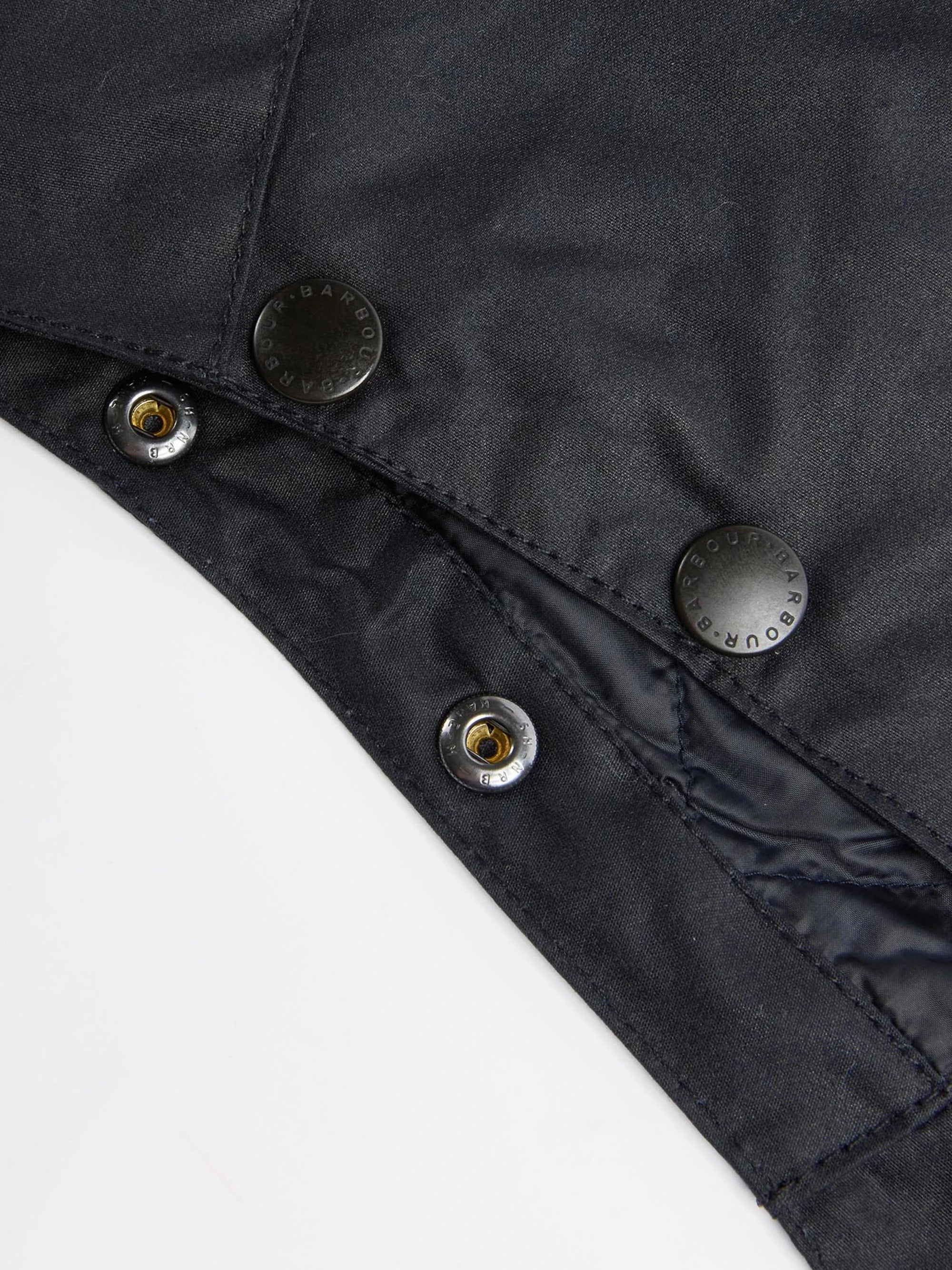 Waxed Storm Hood - Navy