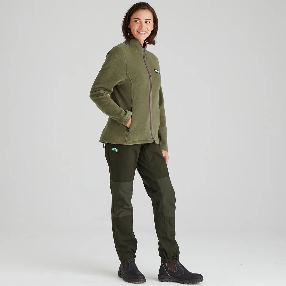 Women's Brenna Fleece Jacket - Ivy Green