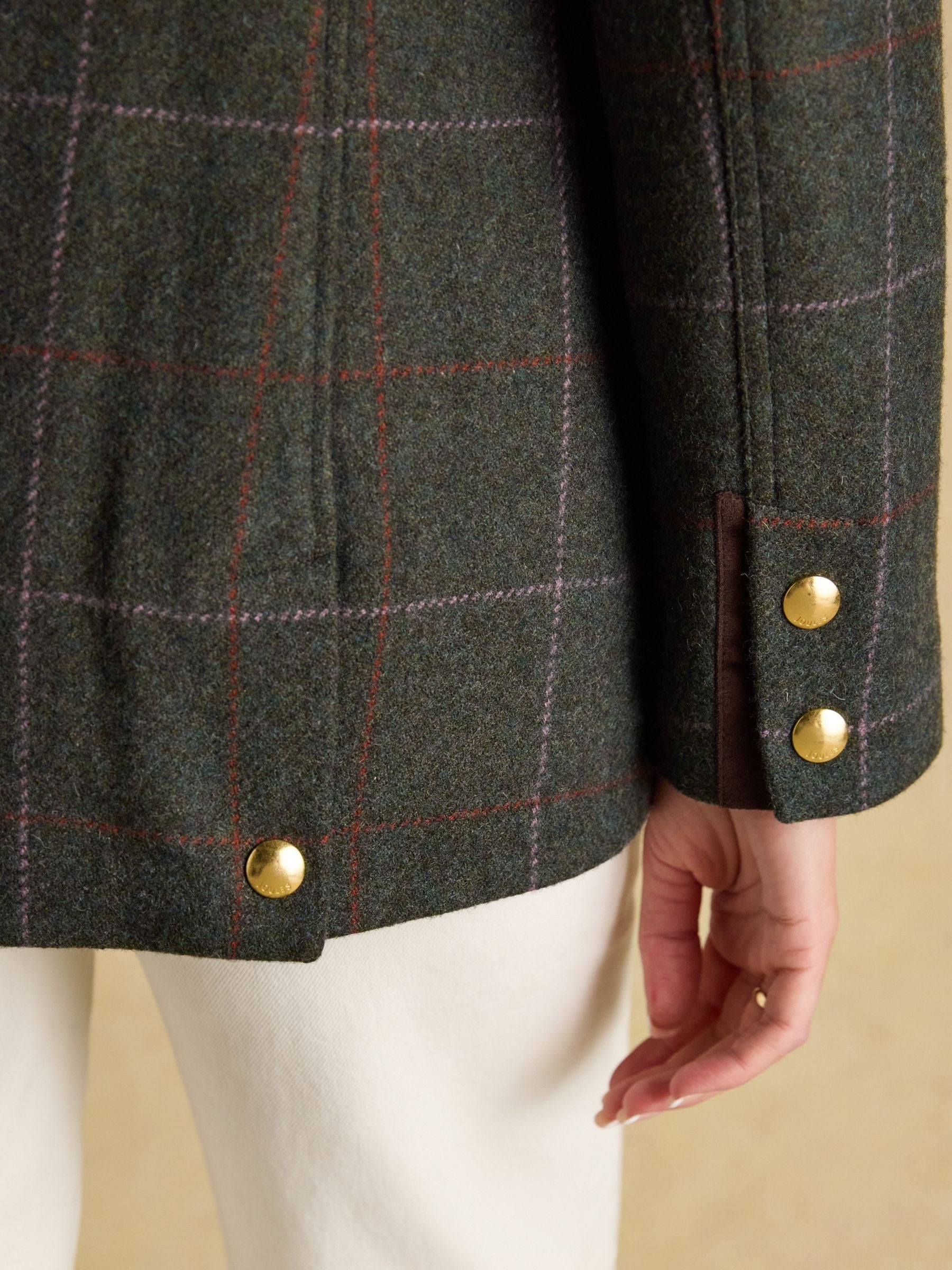 Classic Fieldcoat Green Tweed Coat
