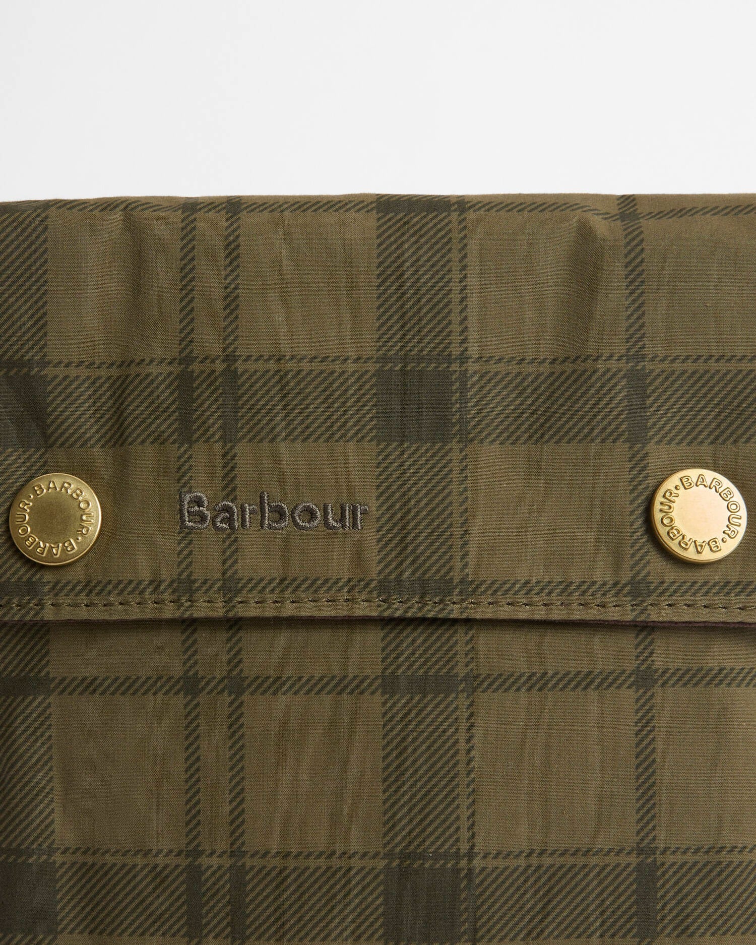 Transport Crossbody Bag - Dusky Green Tartan