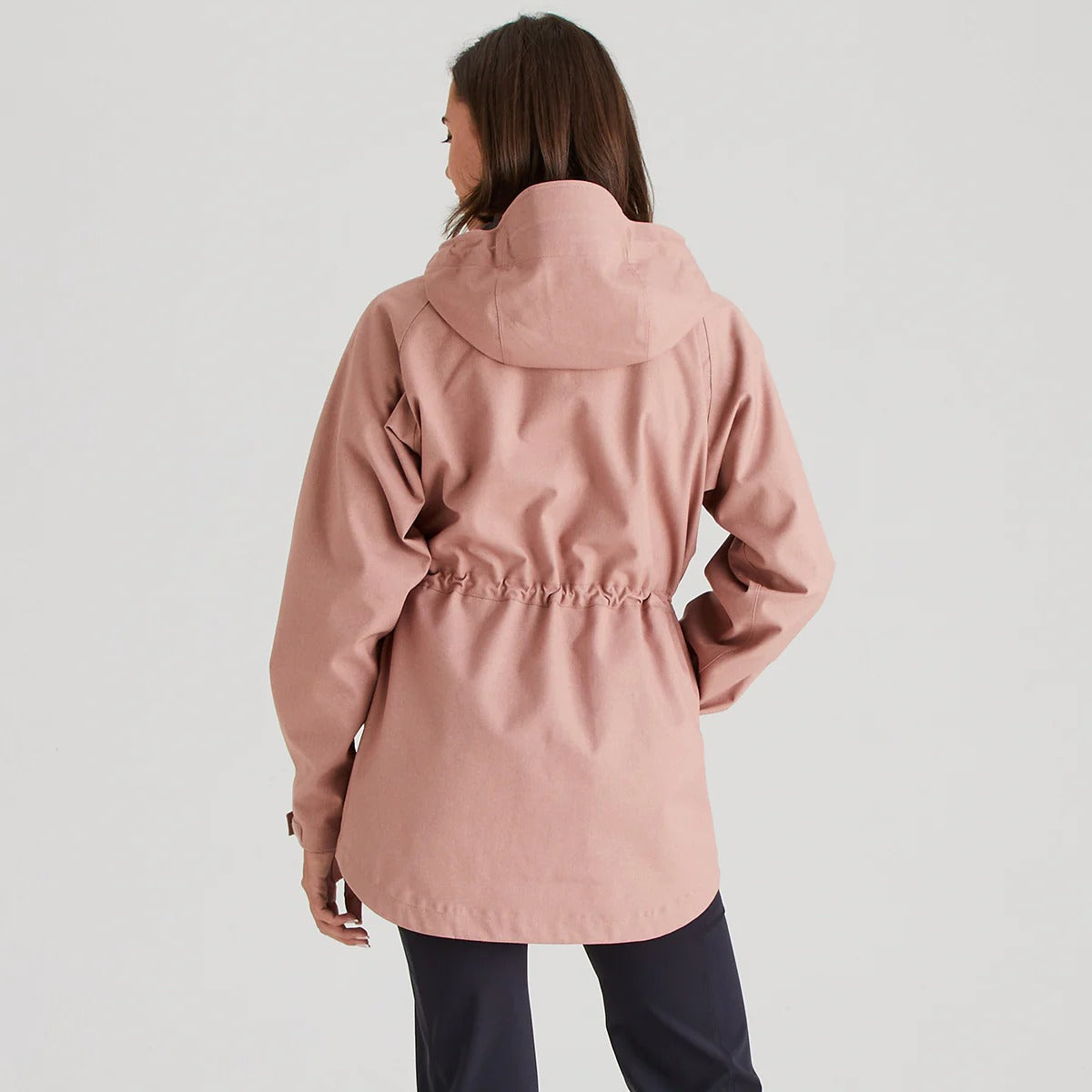 Women's Monsoon Light Jacket - Dusky Pink Marl
