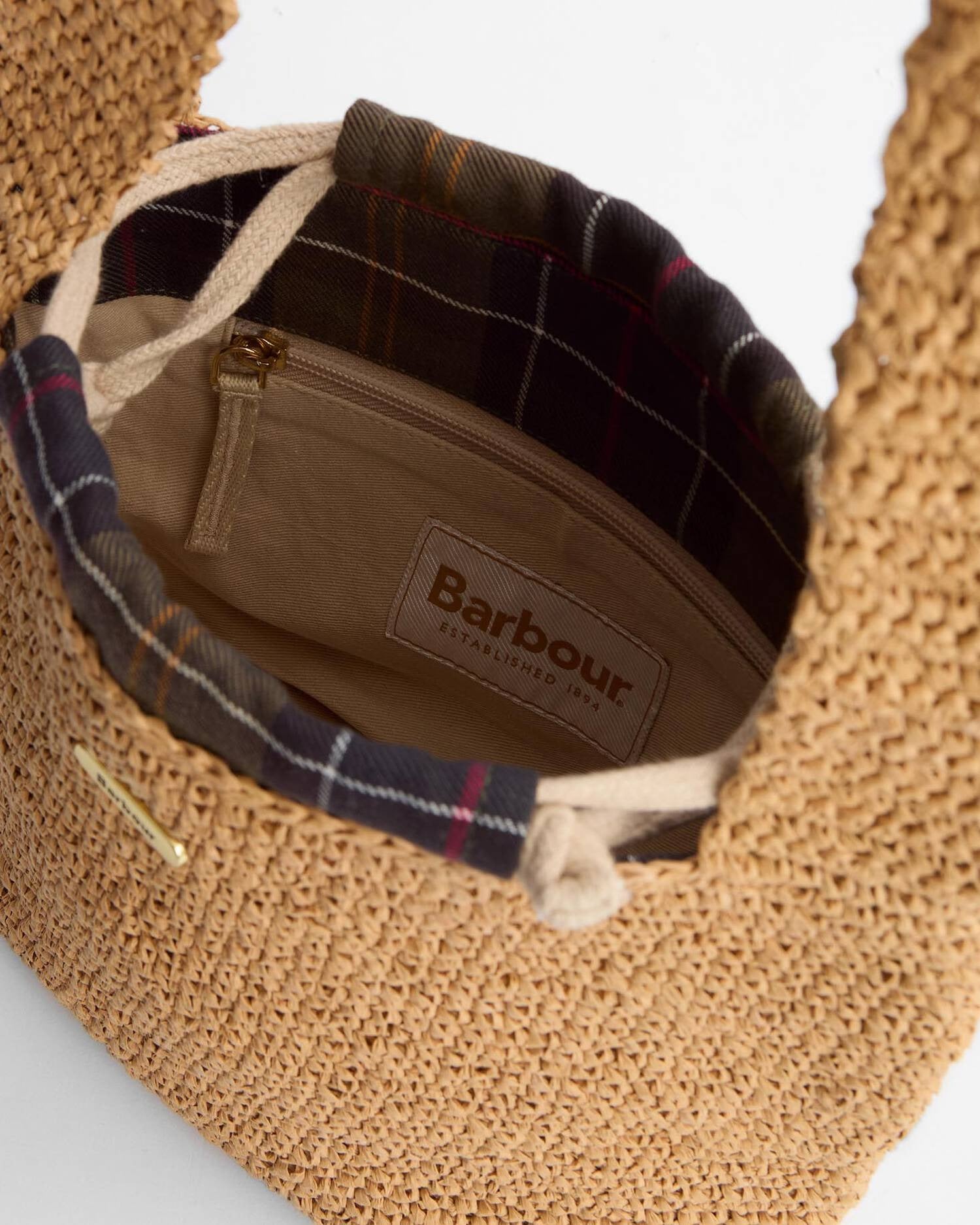 Lily Woven Tote Bag - Natural