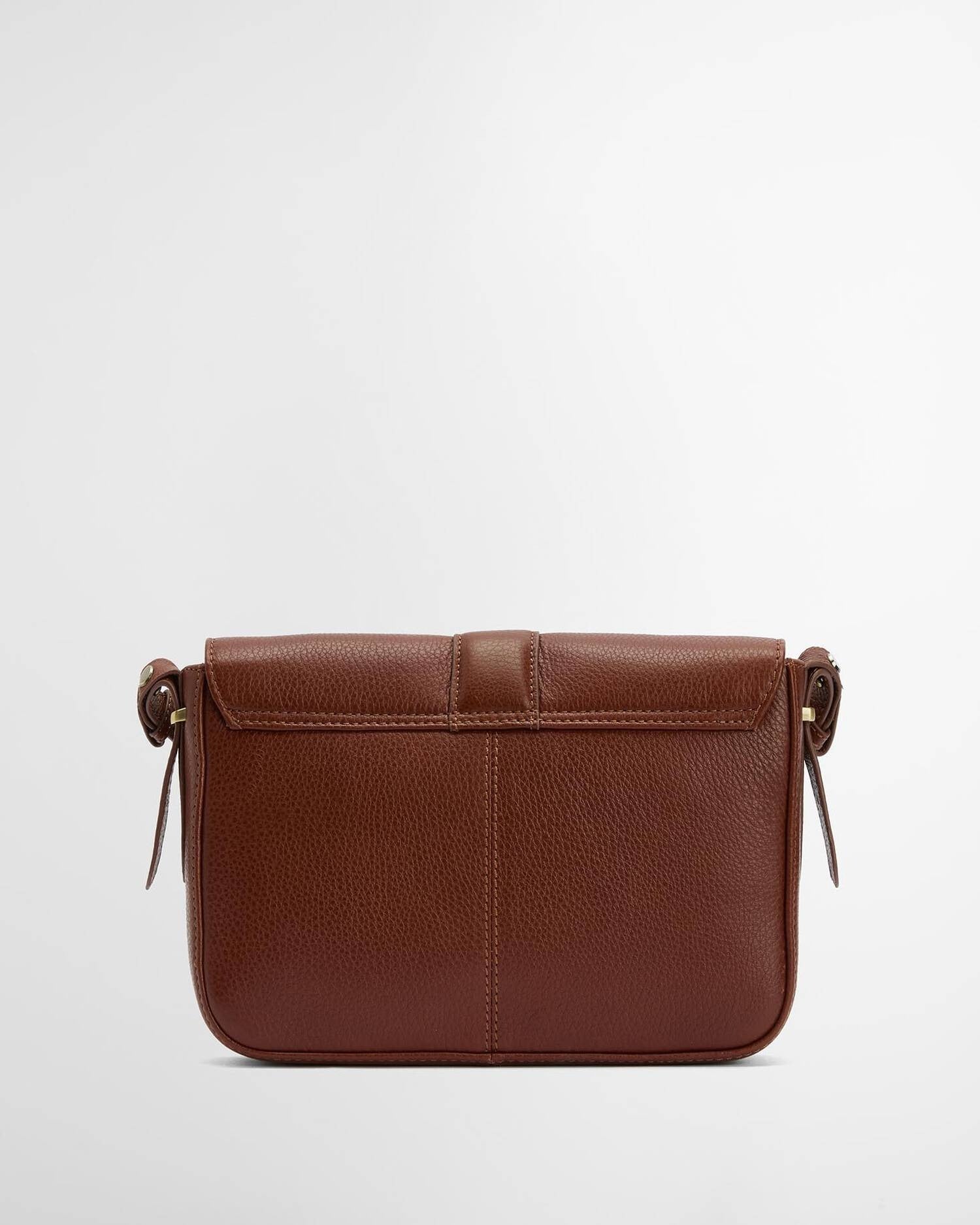 Rosa Leather Crossbody Bag - Brown
