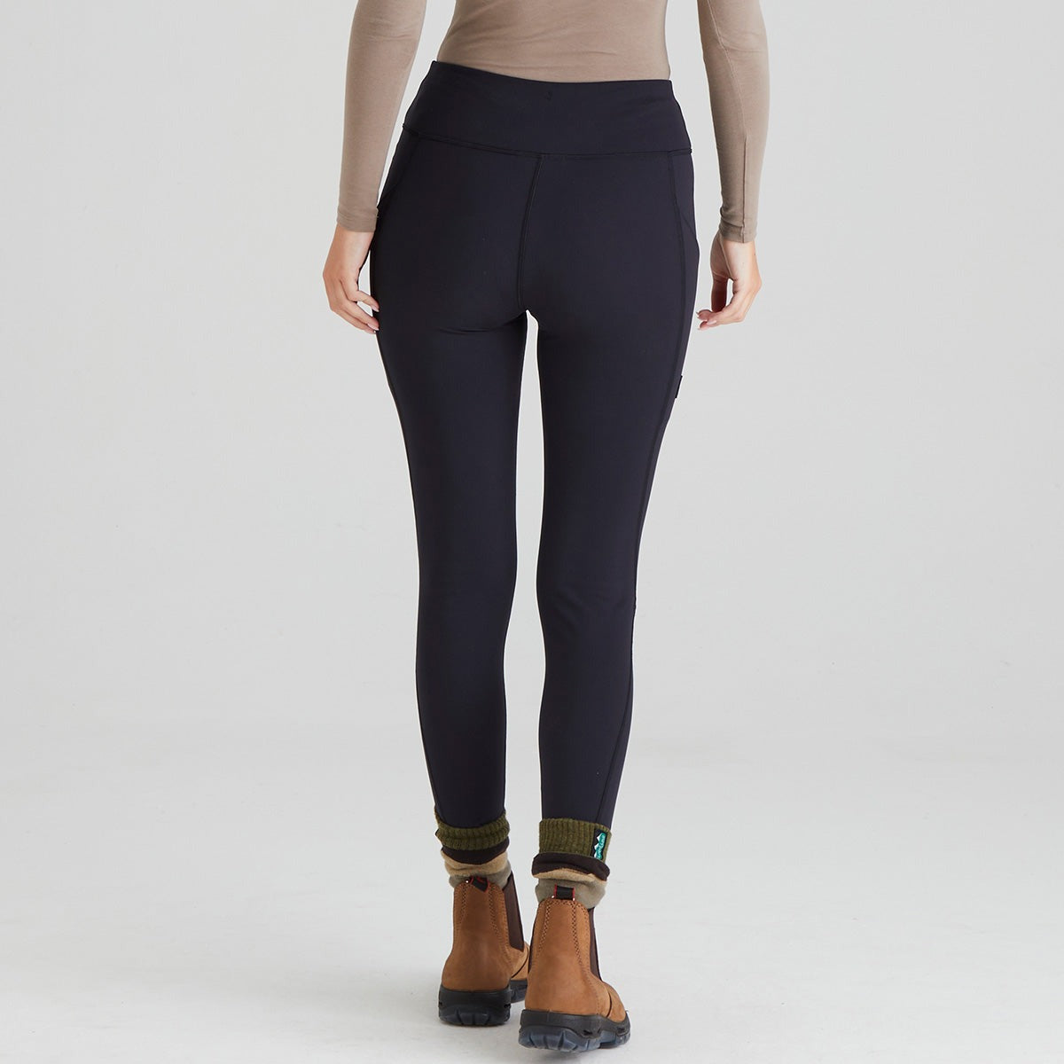 Womens Infinity Leggings - Black