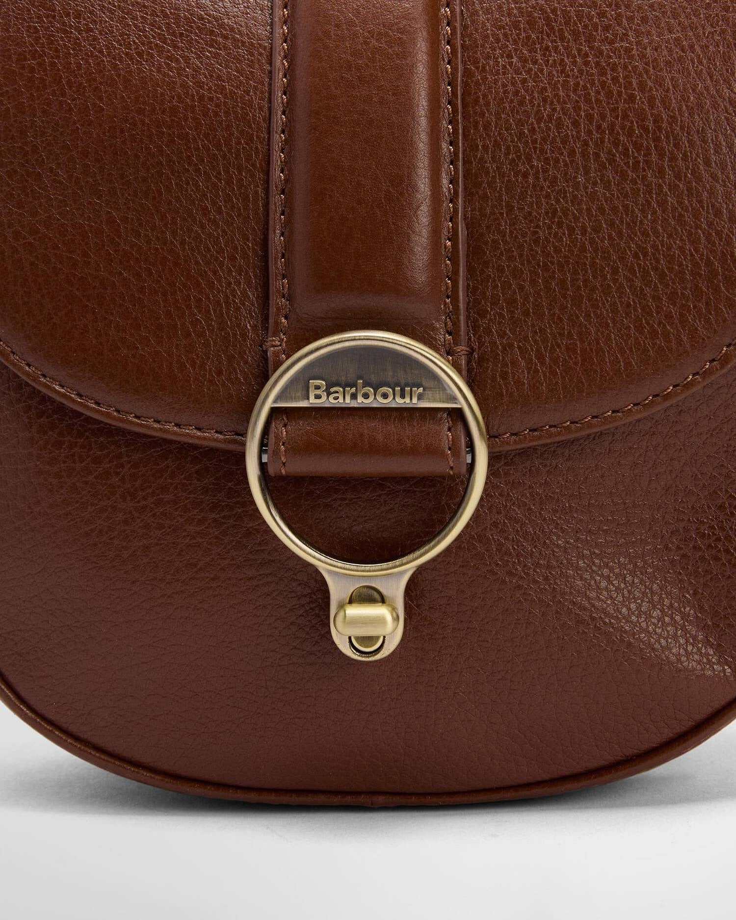 Elm Leather Crossbody Bag - Brown