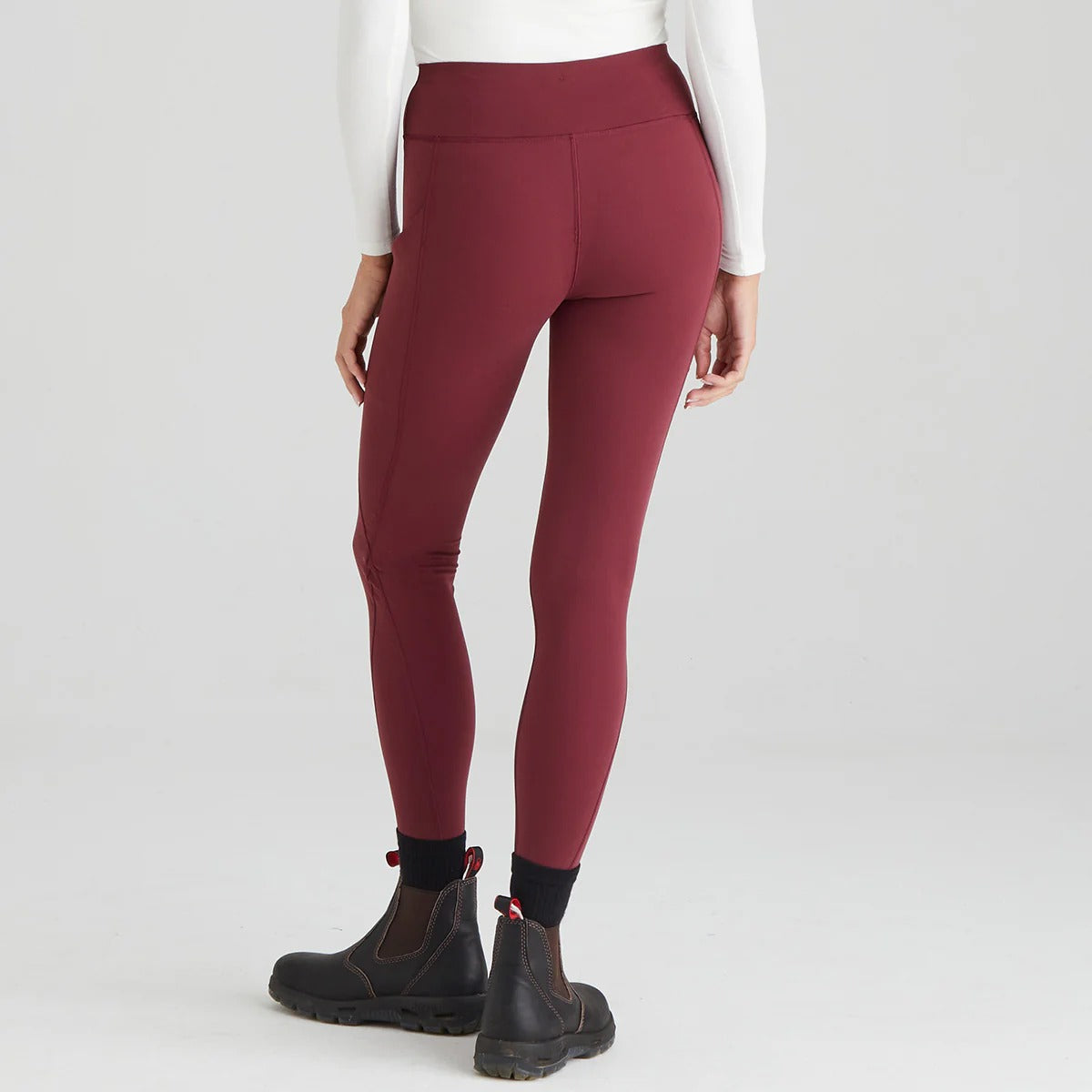 Womens Infinity Leggings Winter Berry