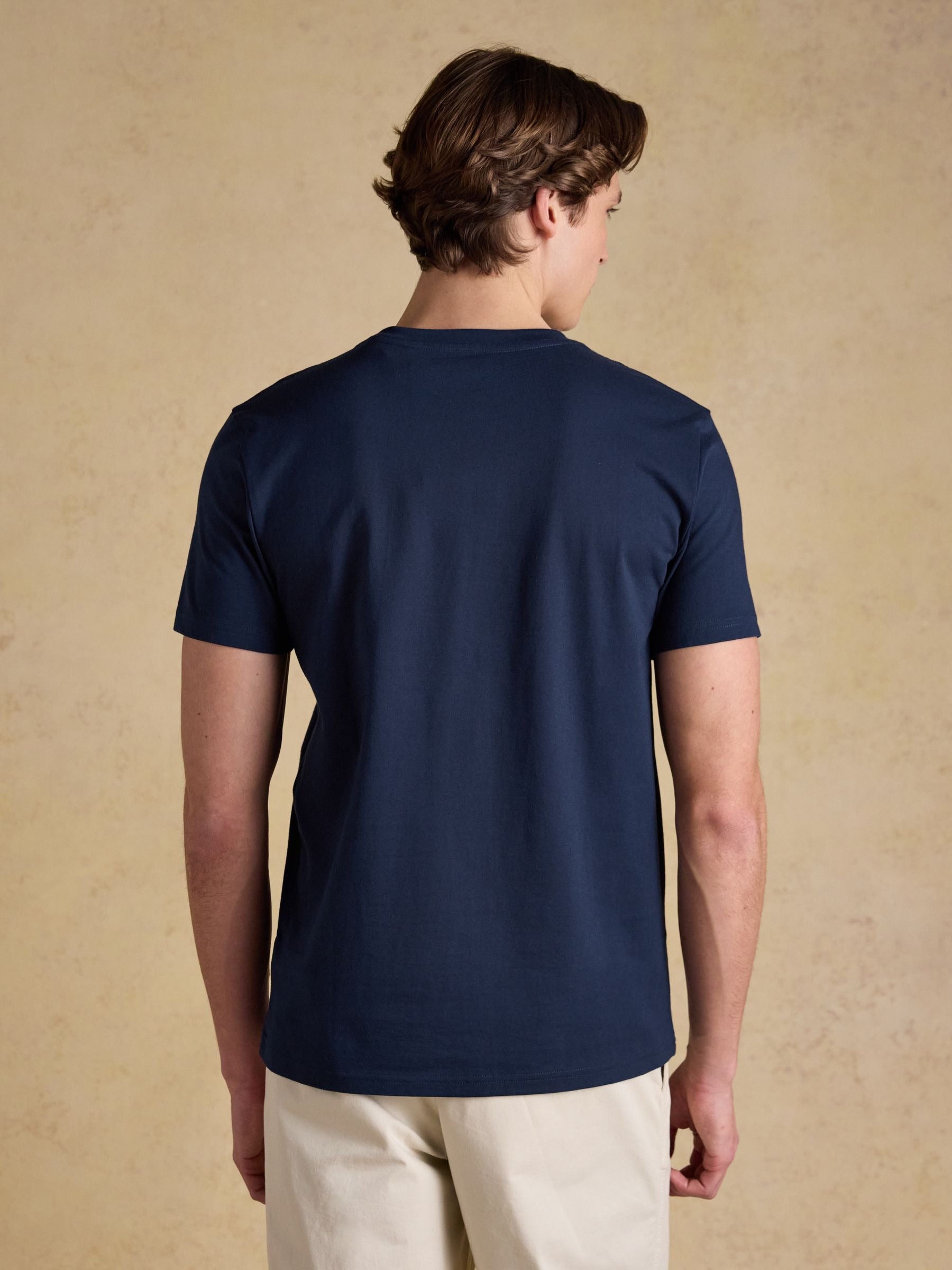 Everyday Navy Classic Fit Cotton T-Shirt