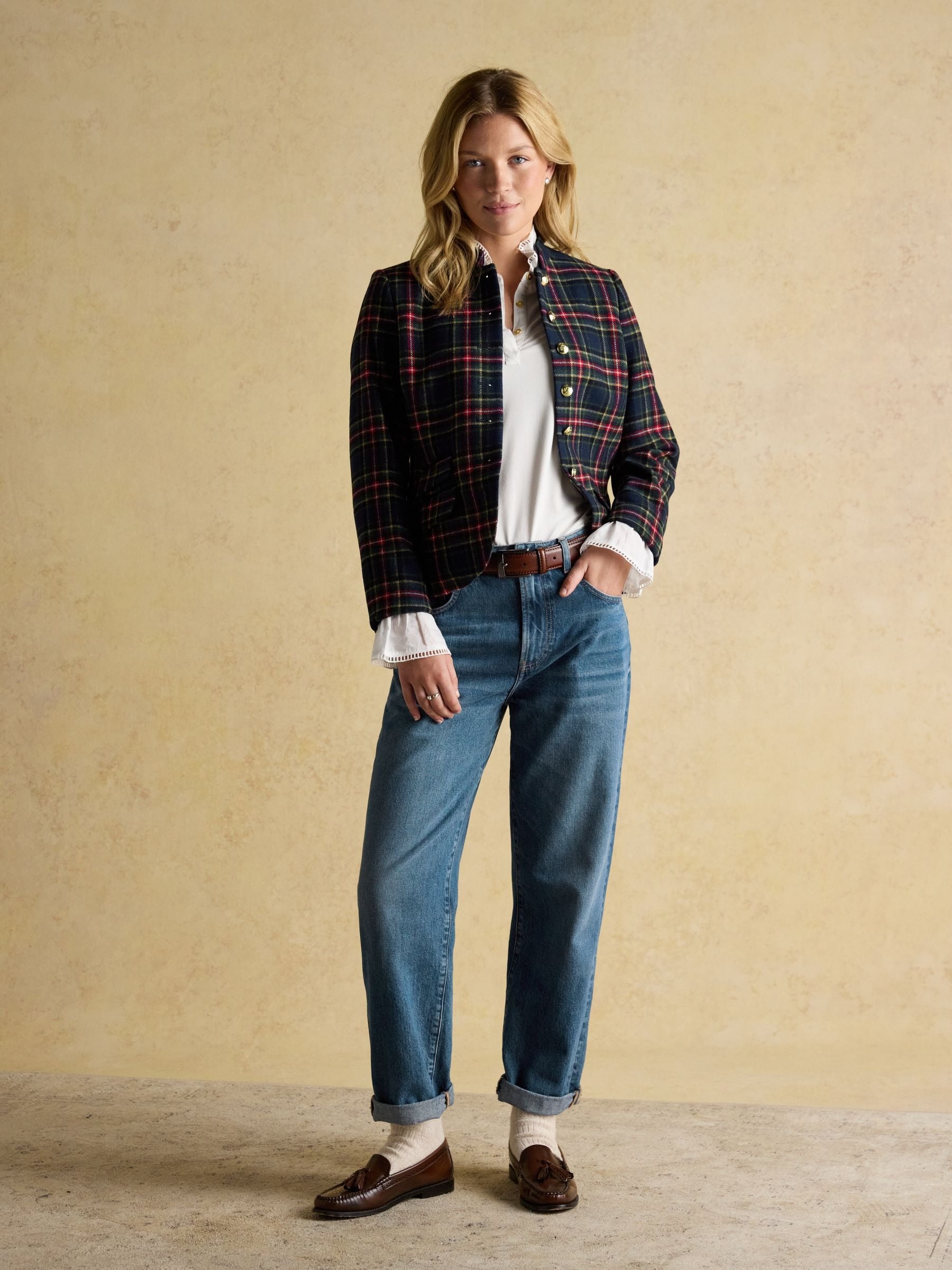 Highlands Check Tweed Jacket