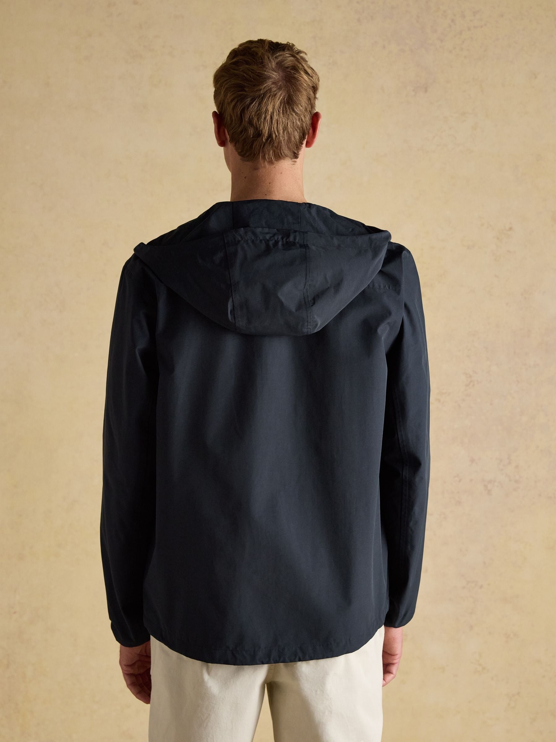 Ayston Navy Blue Lightweight Waterproof Coat