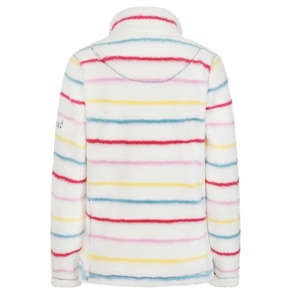 LJ157S - Striped Full Zip Snug - Winter Brights