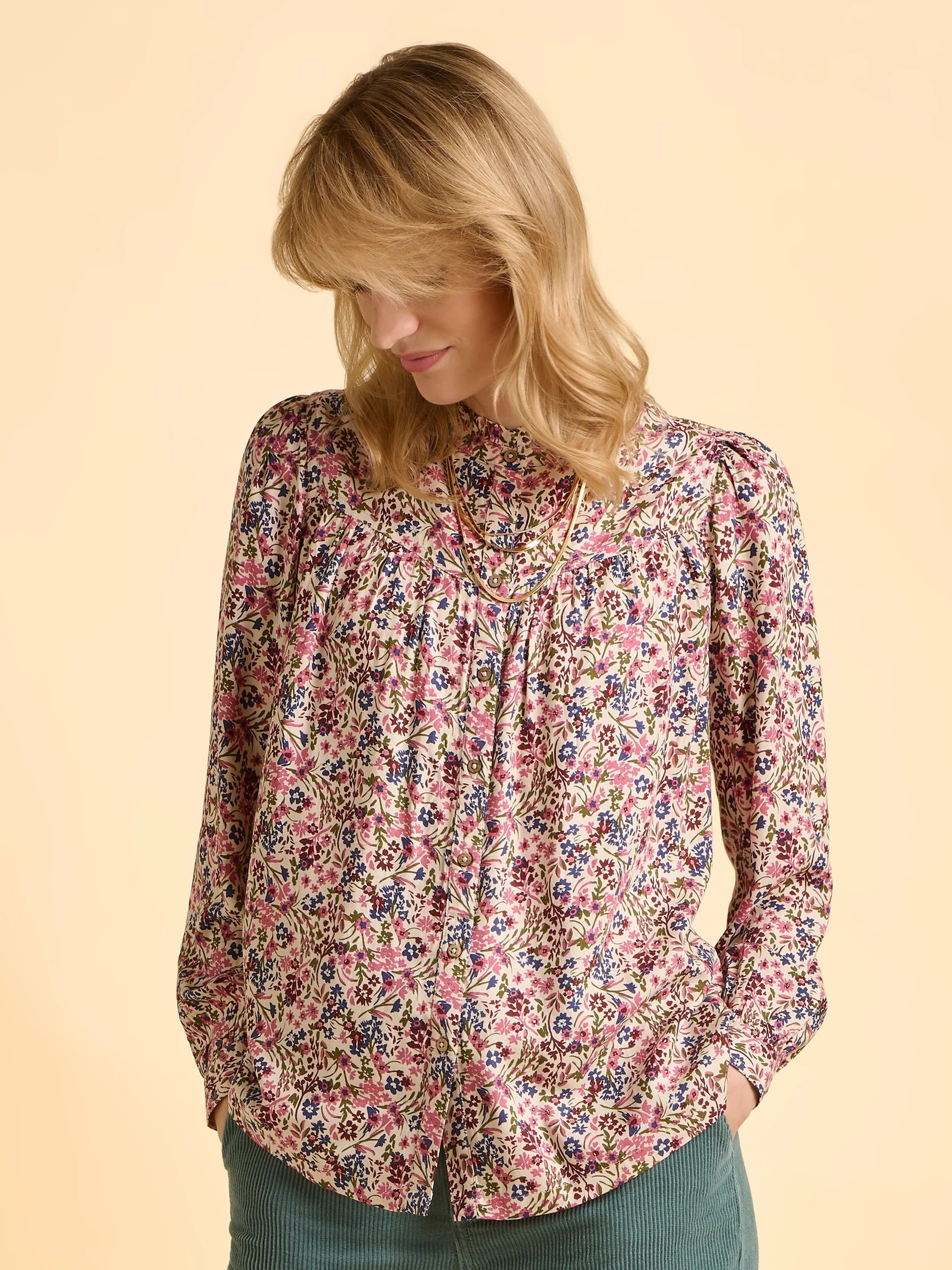 Ellise Blouse - Cream