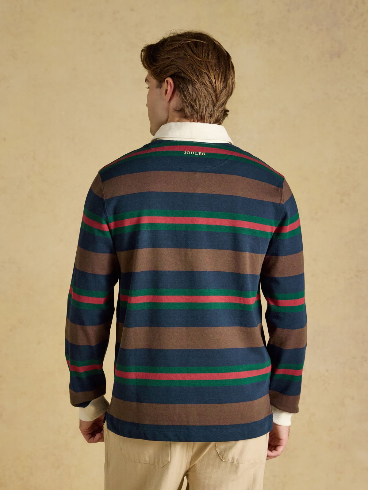 Rugby Club Multi Long Sleeve Striped Rugby Shirt