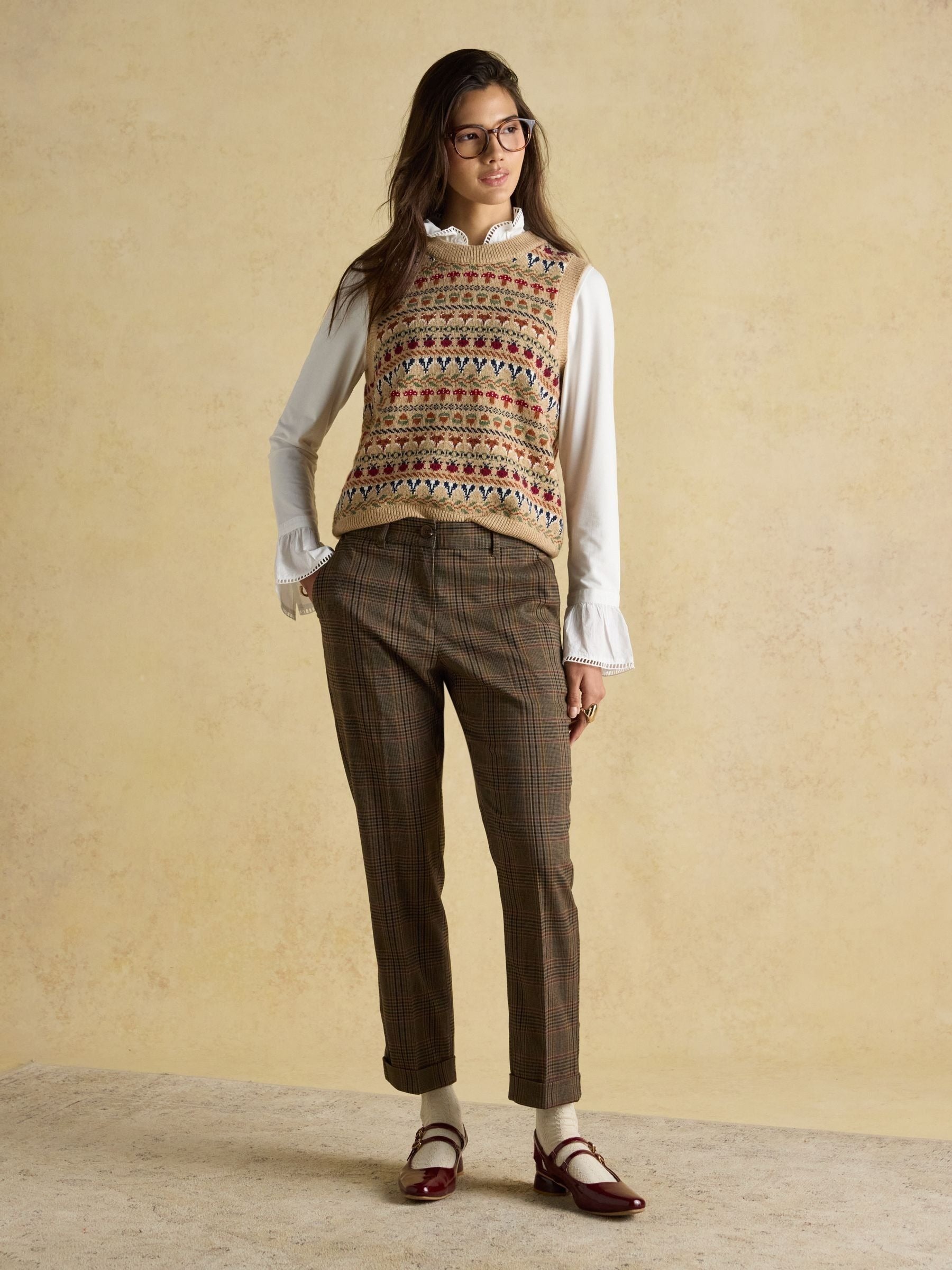Ada Brown Hackmore Relaxed Trousers
