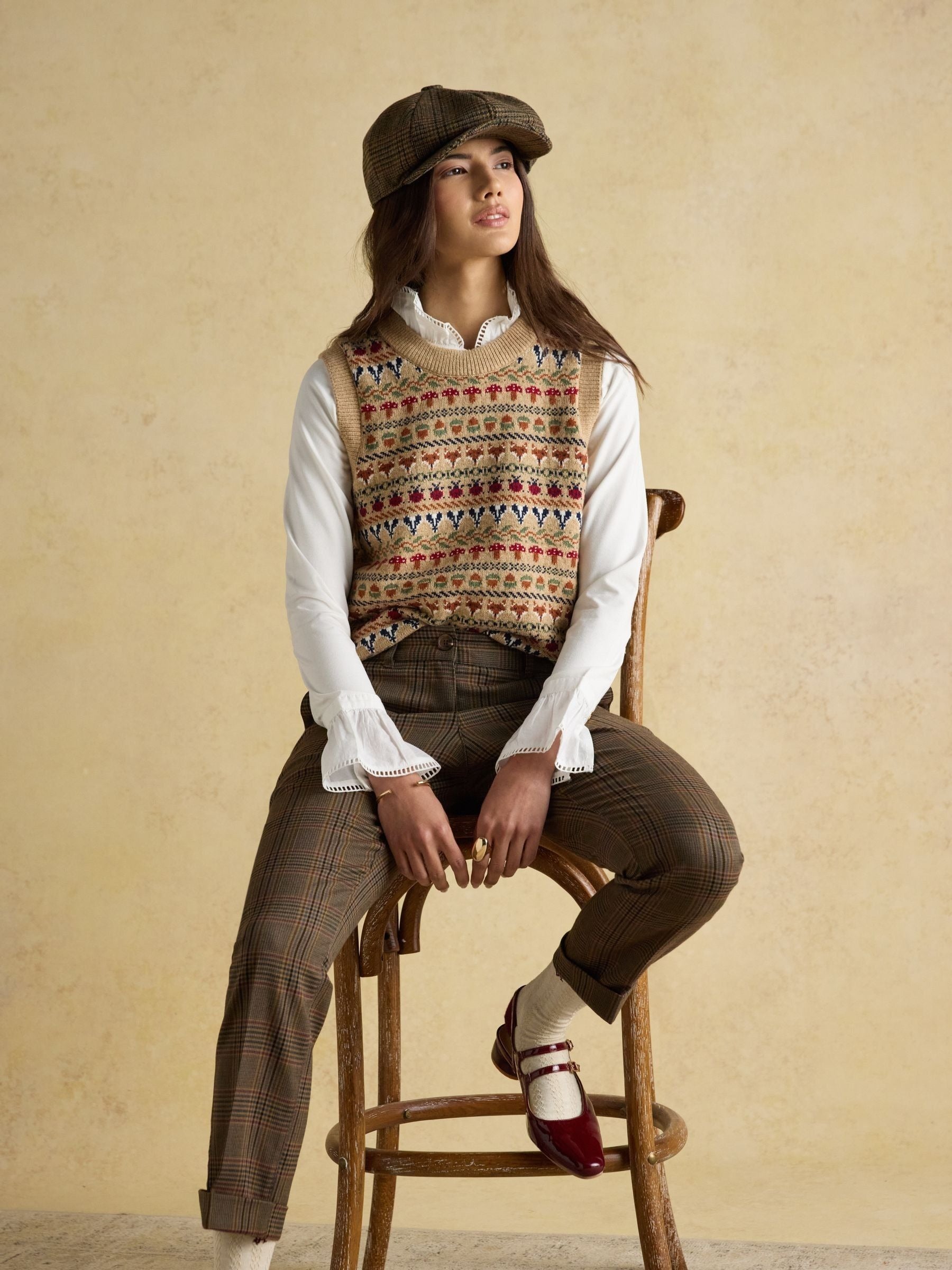 Ada Brown Hackmore Relaxed Trousers