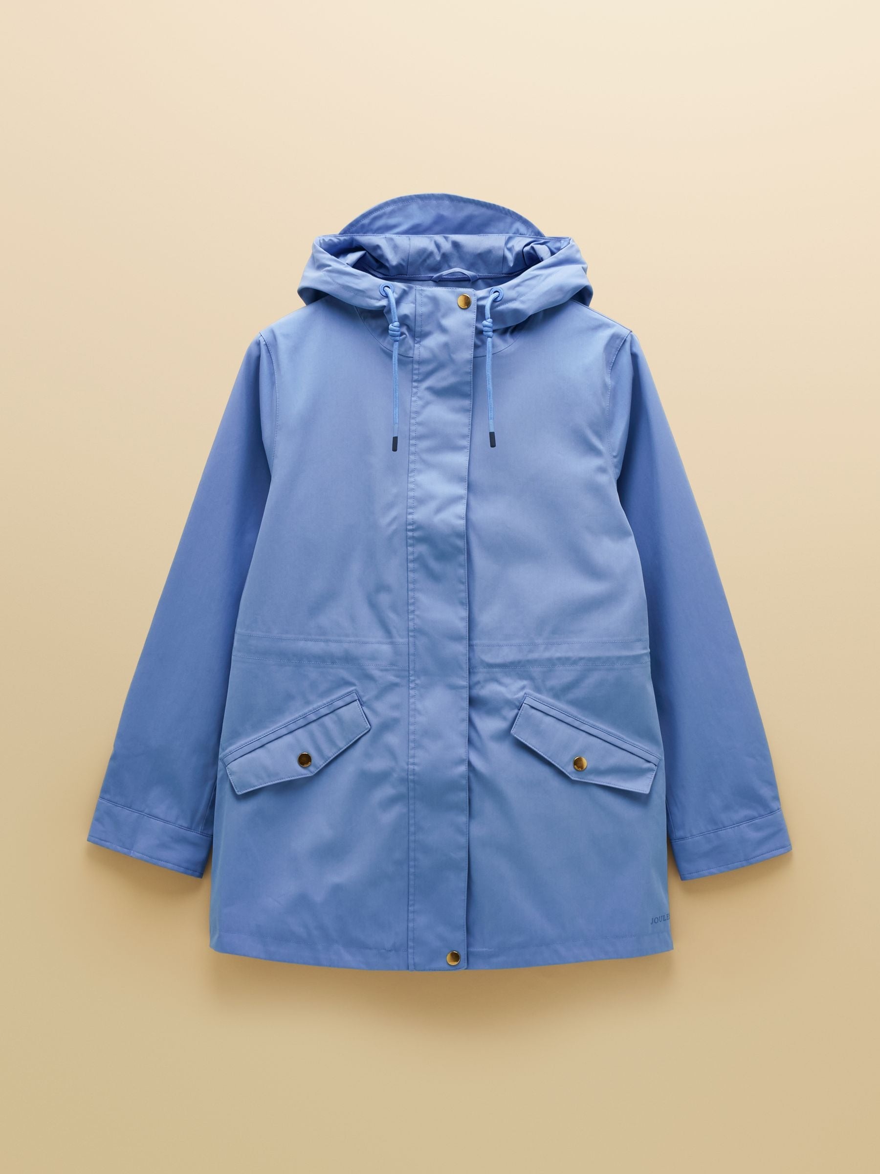 Portwell Blue Hooded Waterproof Raincoat