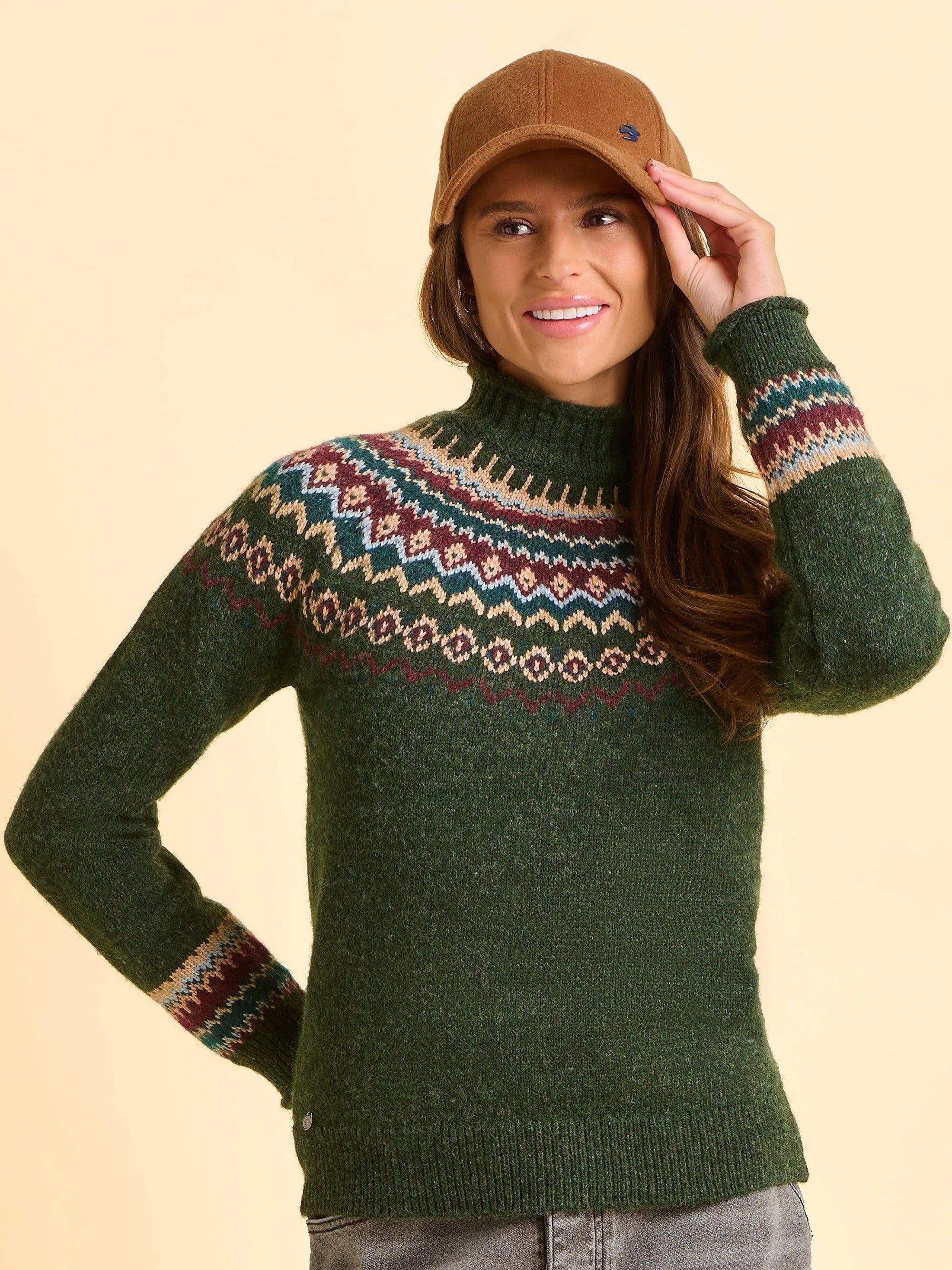 Woodland Fairisle Jumper - Green