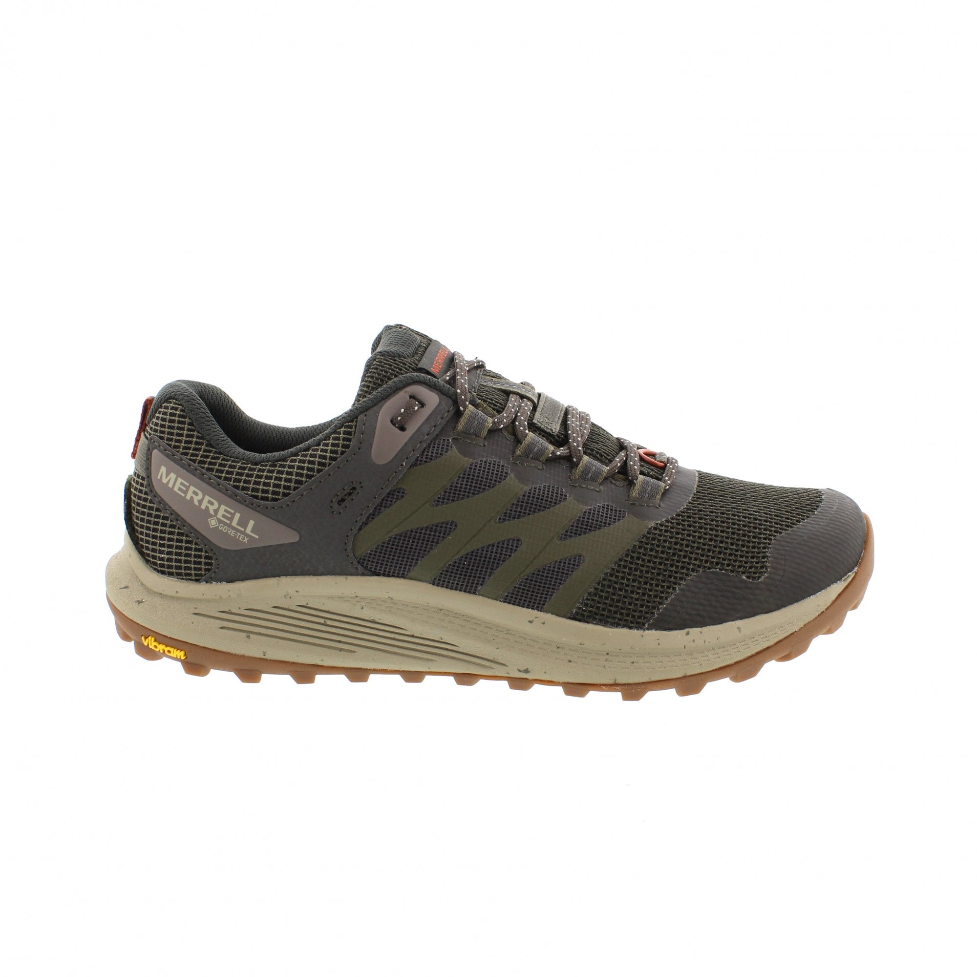 Men's Nova 3 GTX Waterproof Trainers - Olive