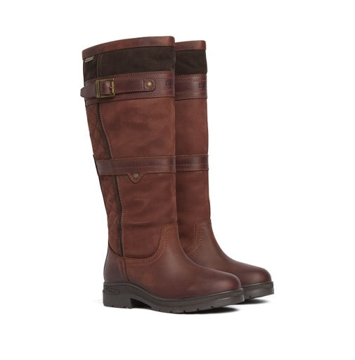 Beaconsfield Tall Boot Mahogony/Choc Nubuck