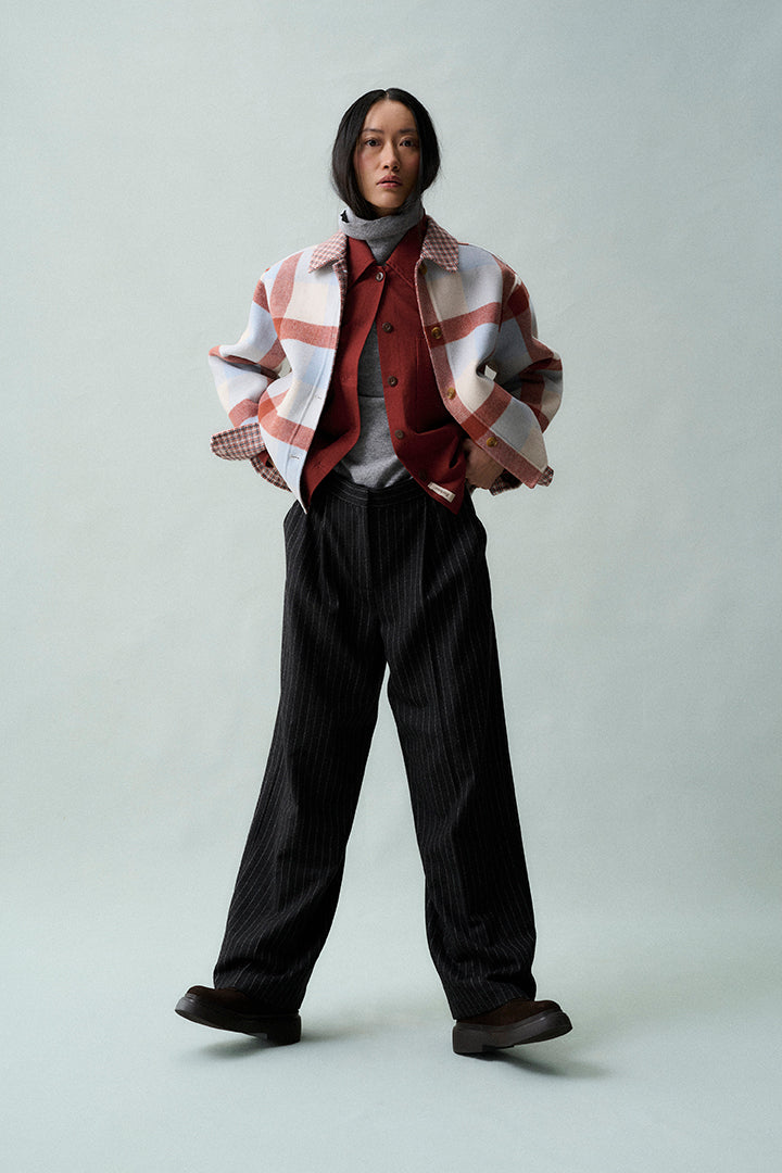 Robyn Tartan Overshirt - Multi Check