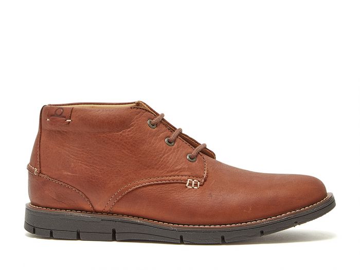Men's Nias Boots - Tan Leather