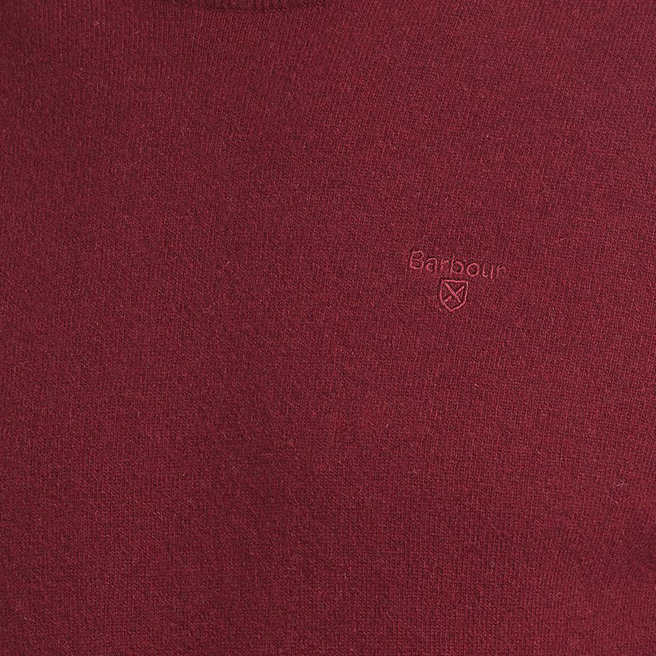 Essential Lambswool Crew - Ruby