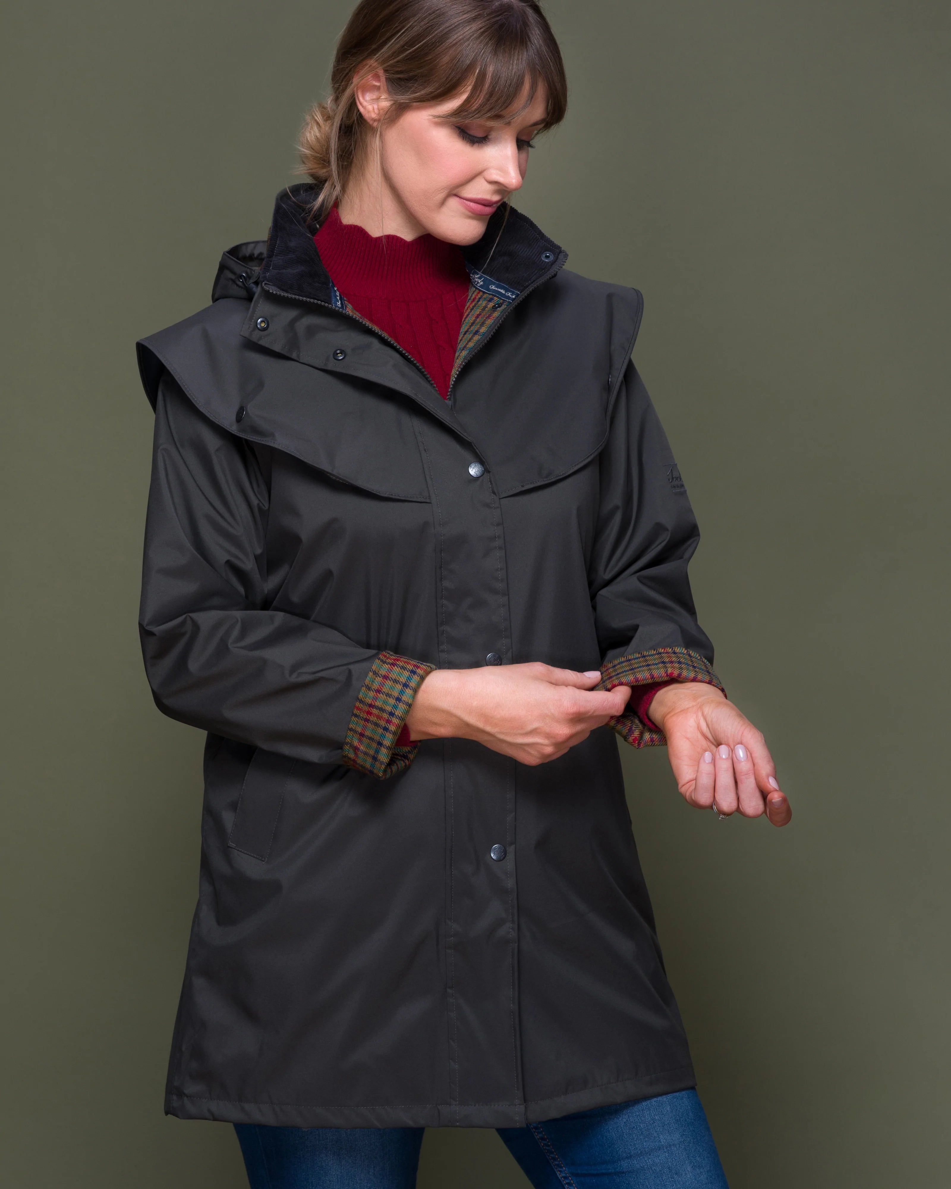 Cotswold Ladies Waterproof Coat - Olive
